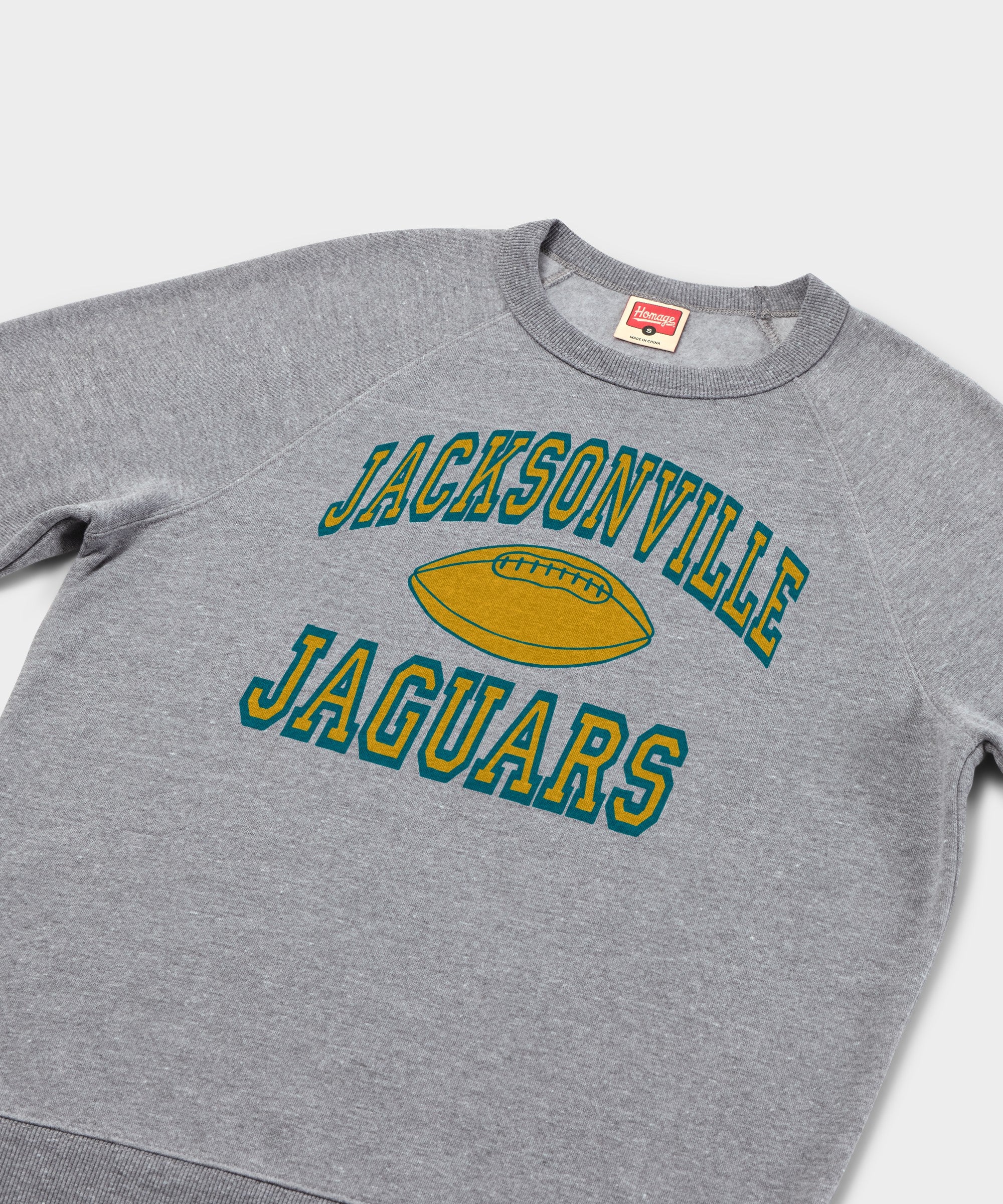 Jacksonville Jaguars Gridiron Crewneck - Image 2