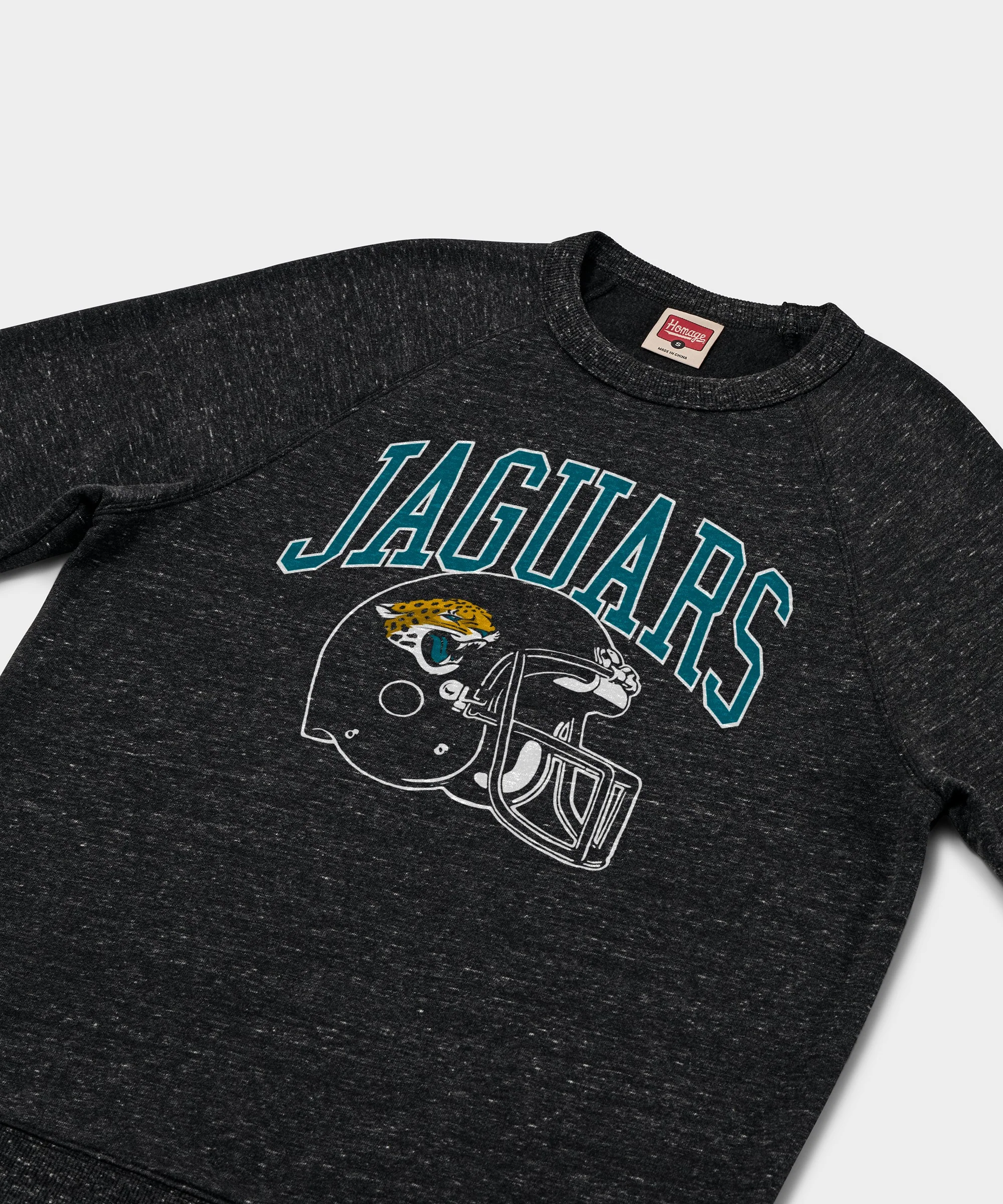 Jacksonville Jaguars Helmet Crewneck - Image 2