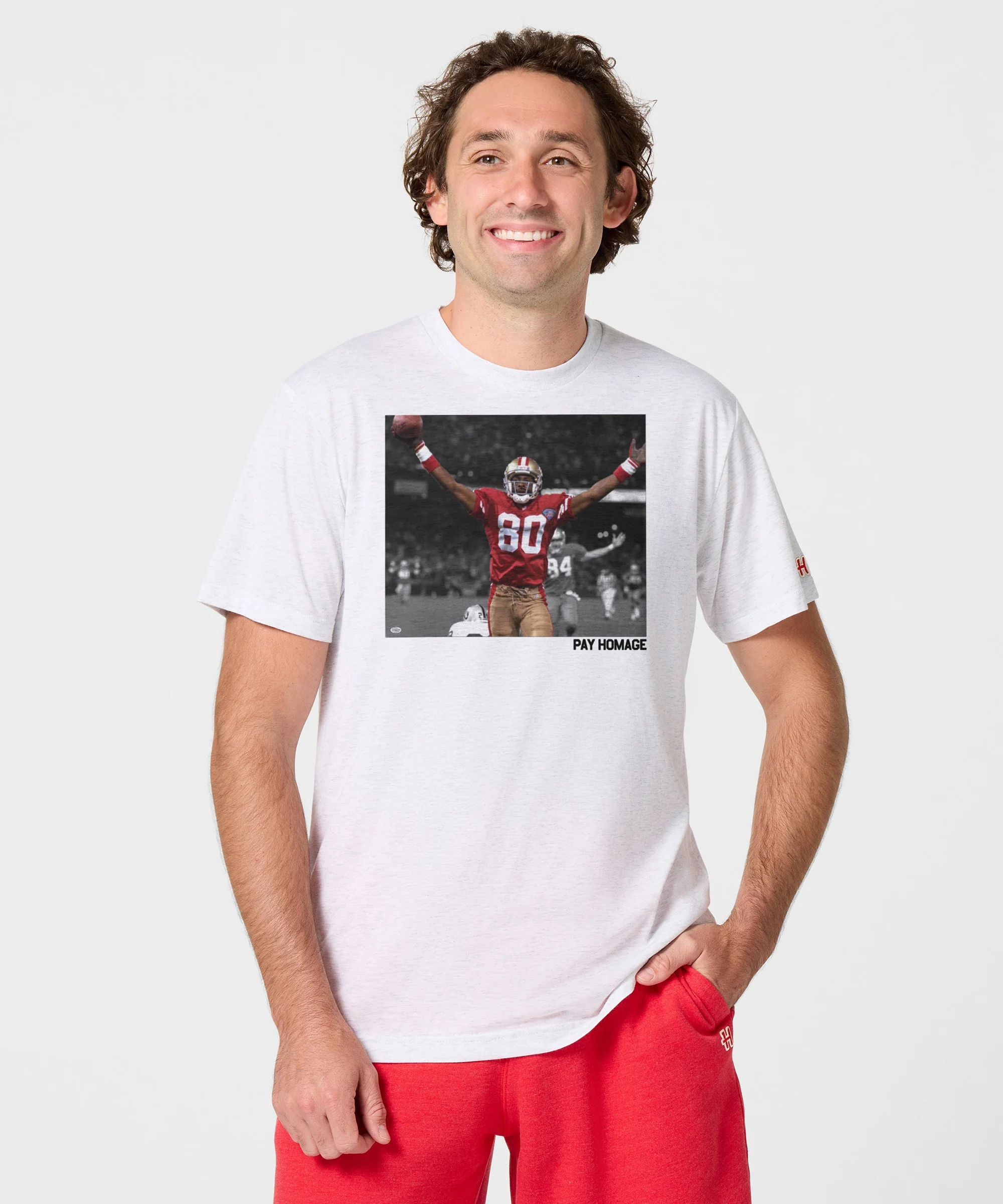 Jerry Rice Pay Homage - Image 3