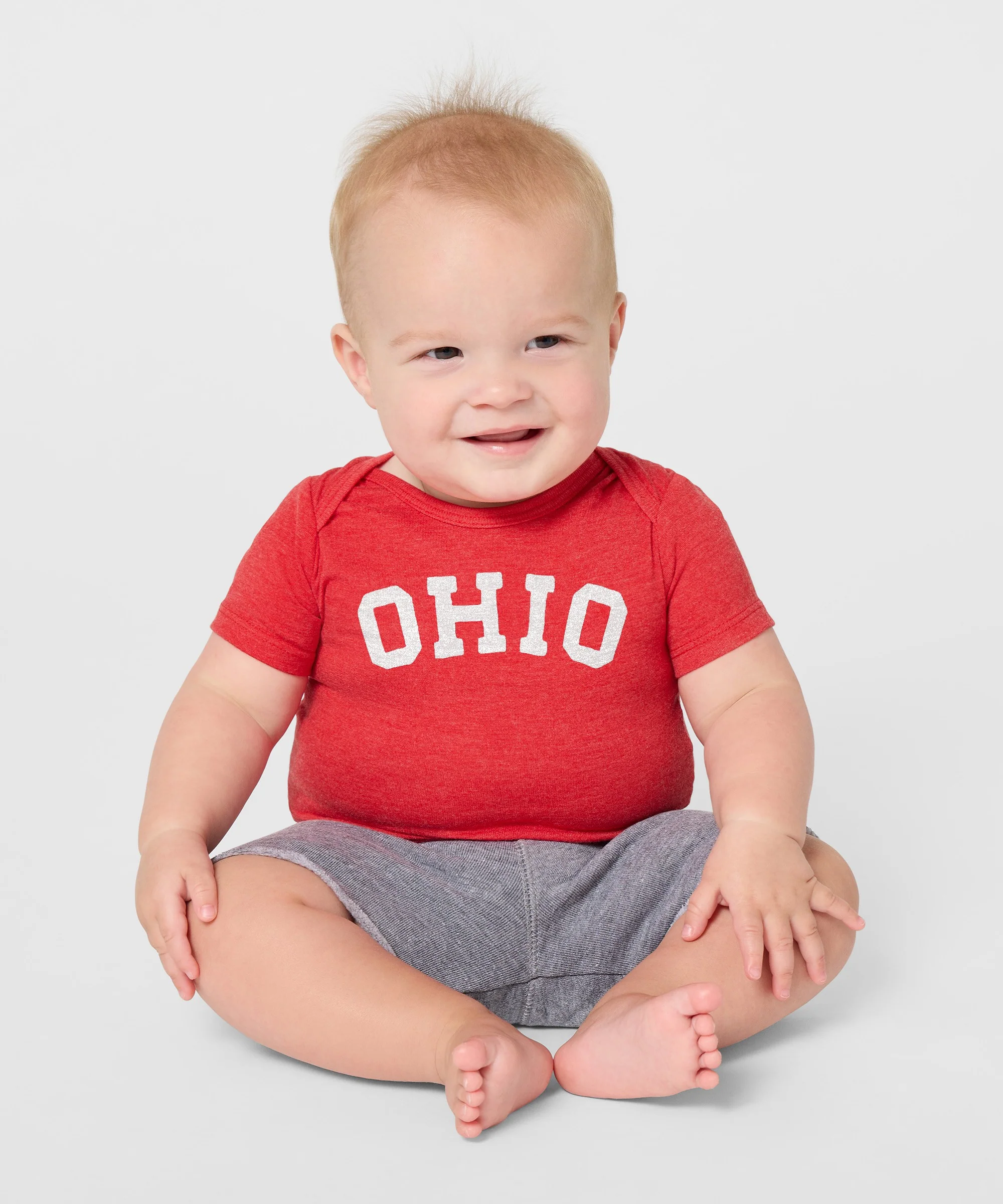 Jesse Owens Block Ohio Baby One Piece - Image 3