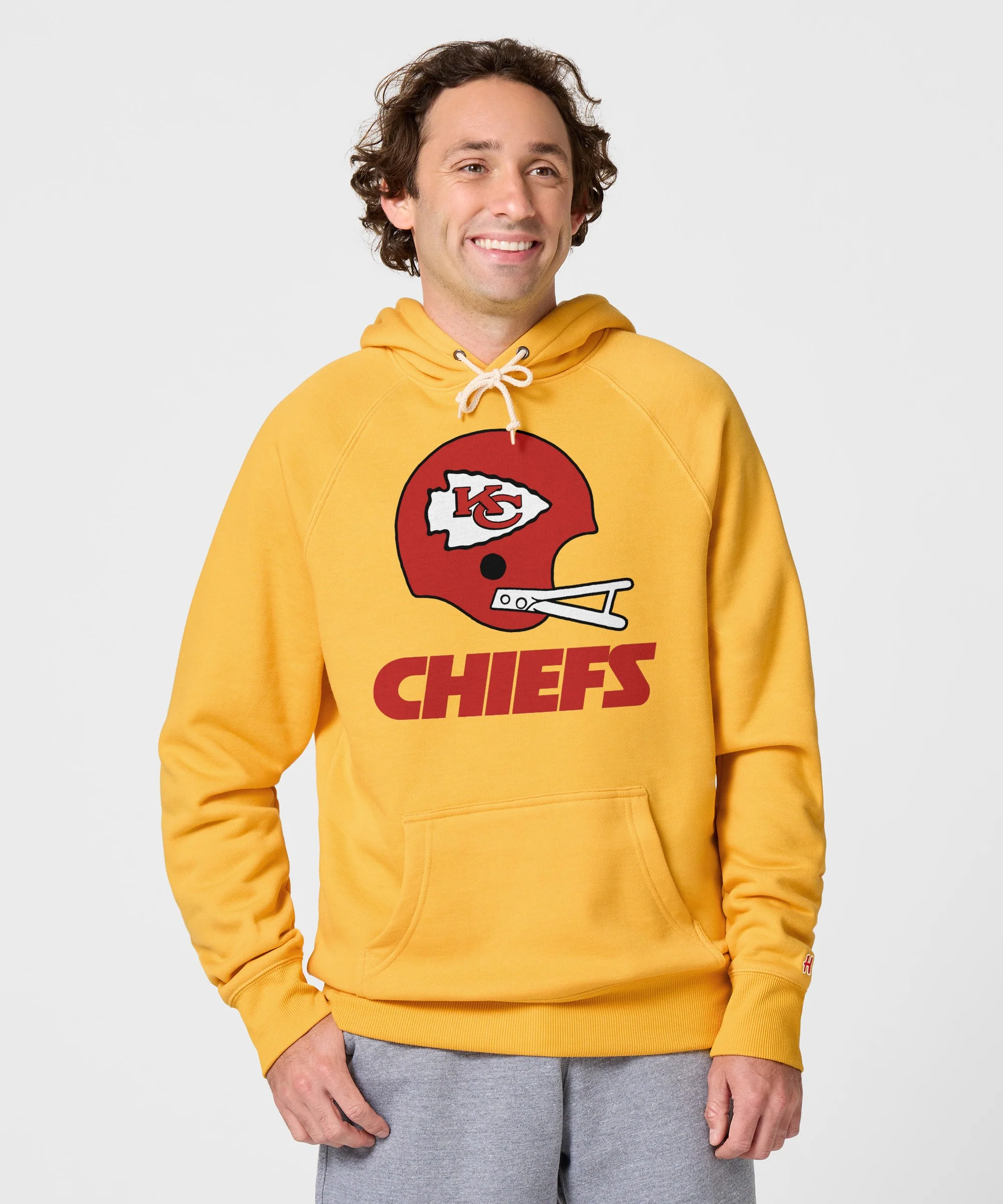 Kansas City Chiefs Big Helmet Hoodie - Image 3