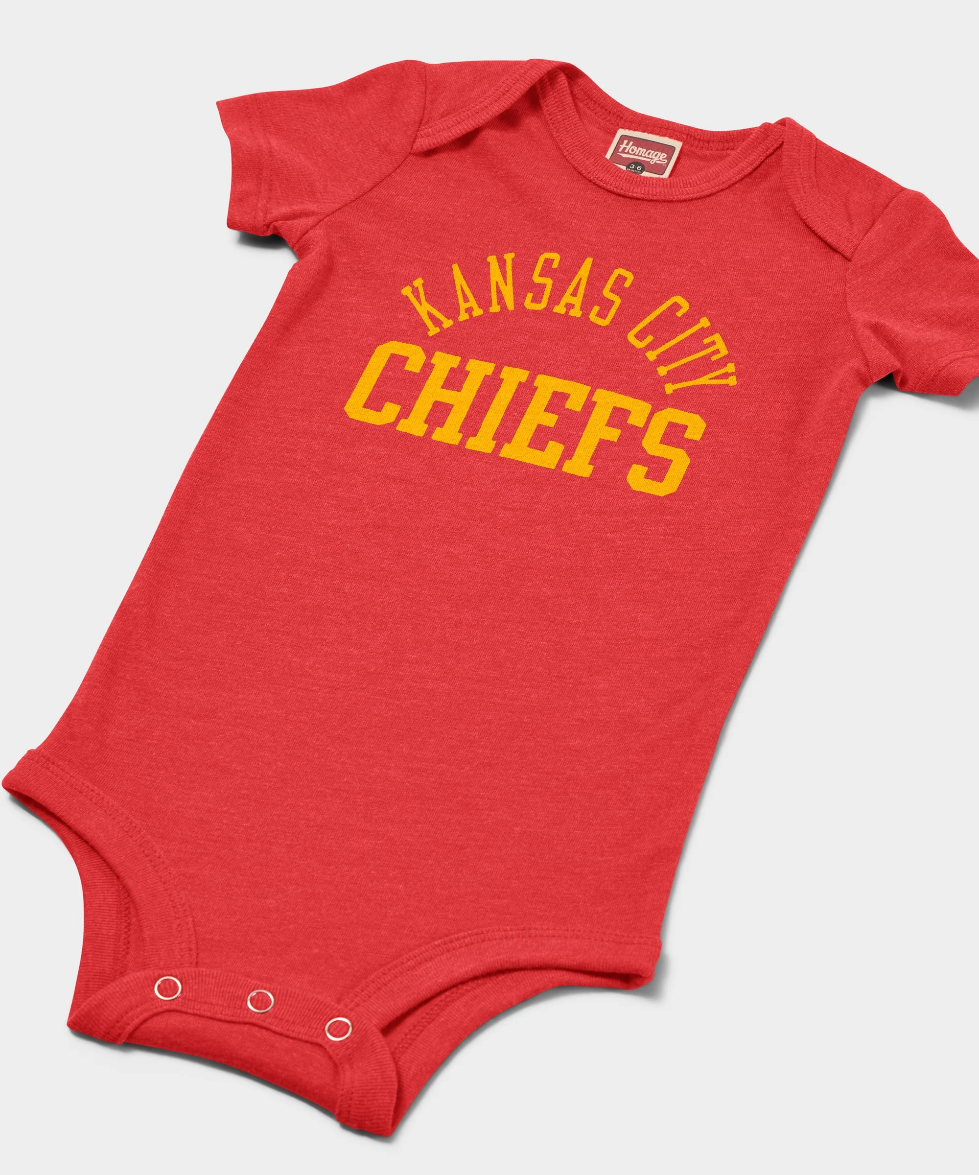 Kansas City Chiefs Classic Baby One Piece - Image 2