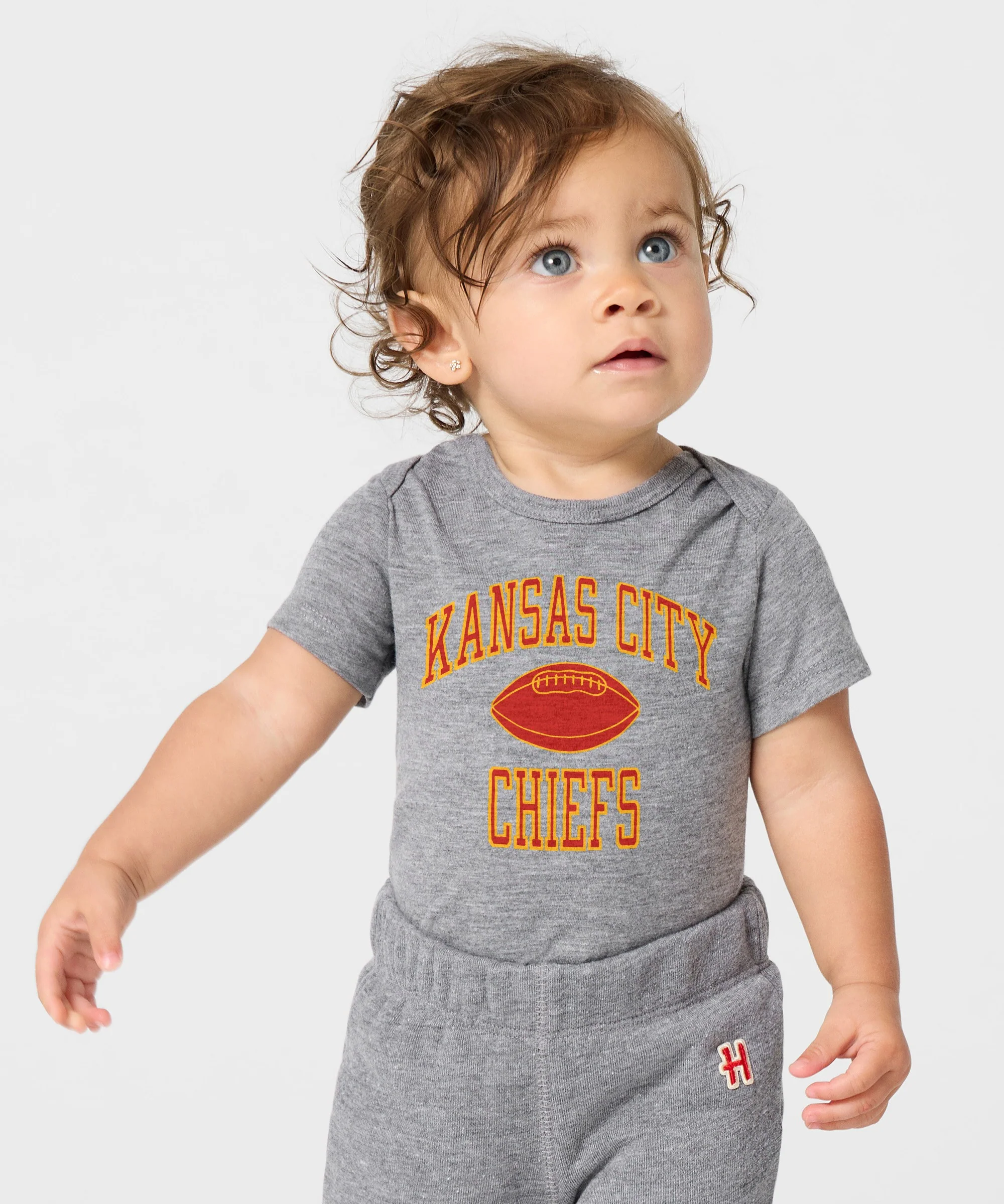 Kansas City Chiefs Gridiron Baby One Piece - Image 3