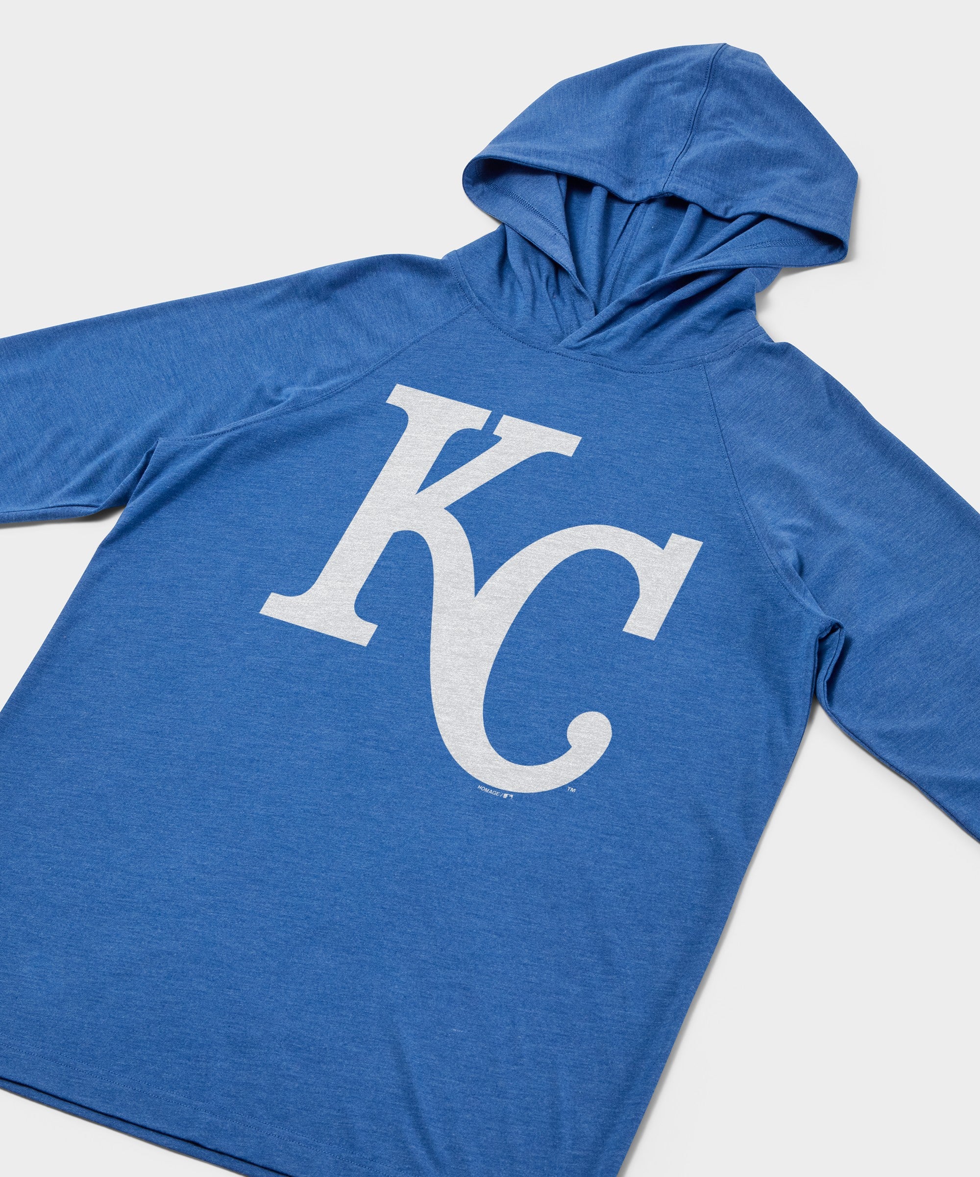Kansas City Royals Cap Logo '69 Lightweight Hoodie - Image 2