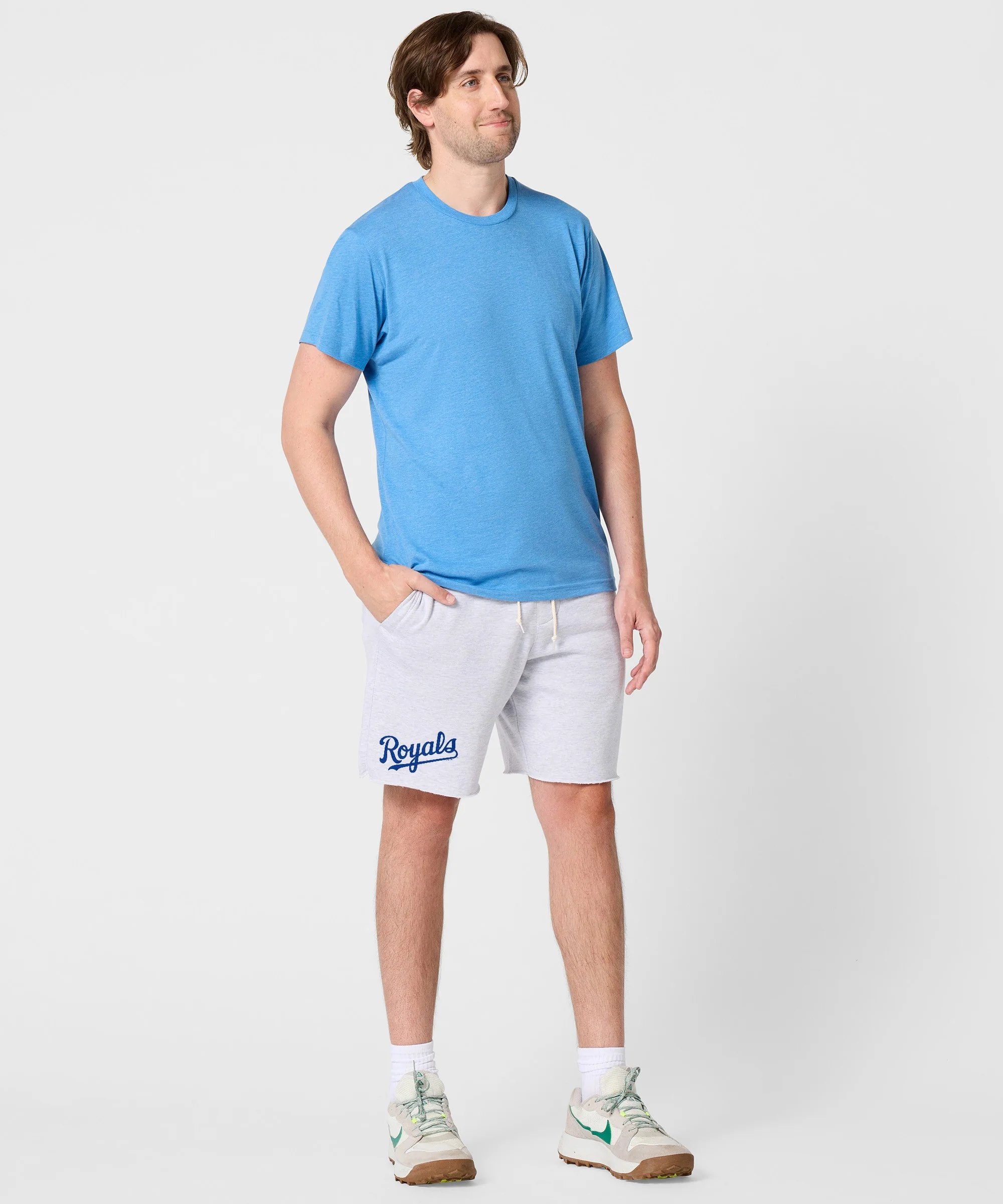 Kansas City Royals Jersey Logo '06 Sweat Shorts - Image 5