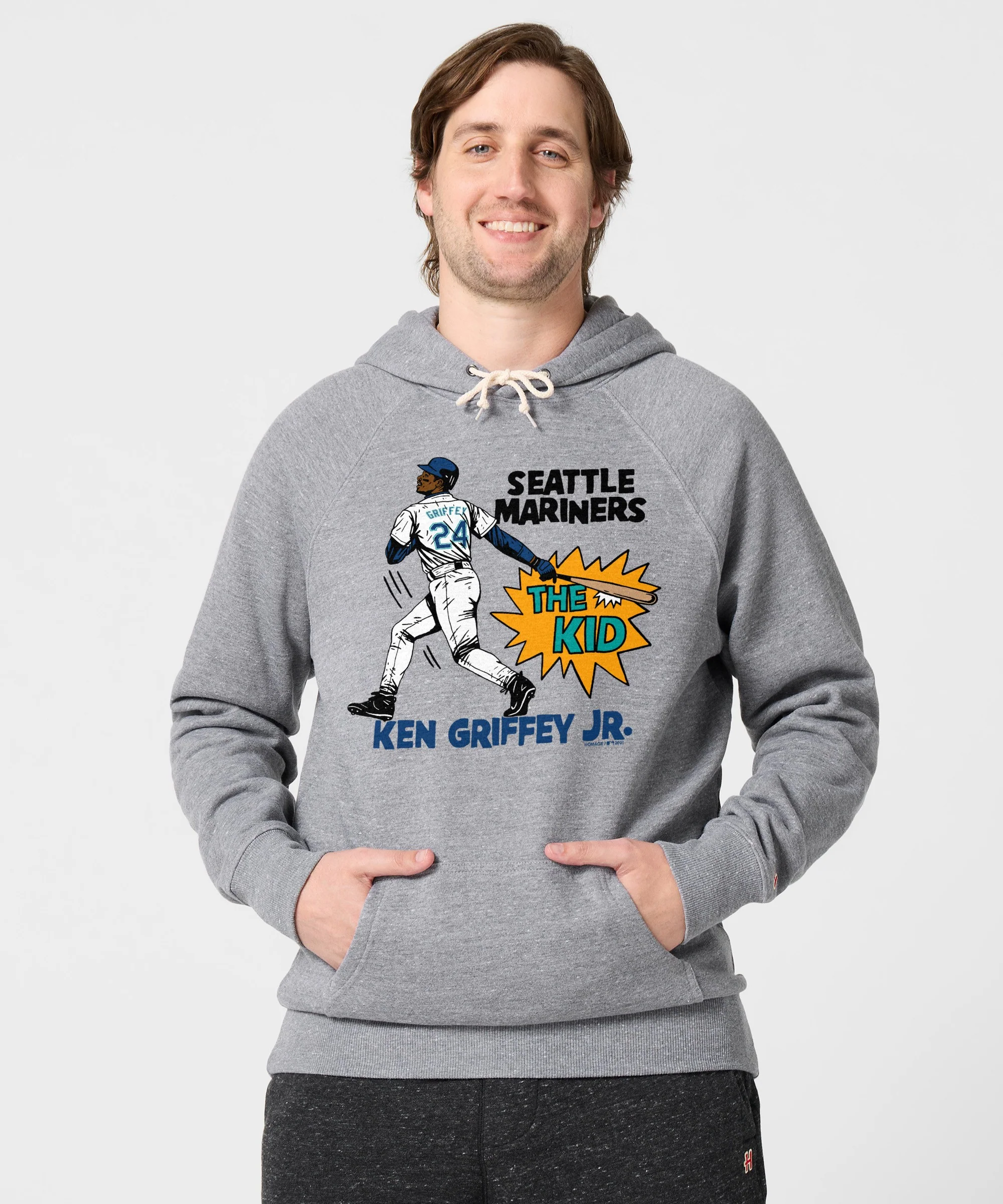 Ken Griffey Jr Mariners Home Run Hoodie - Image 3