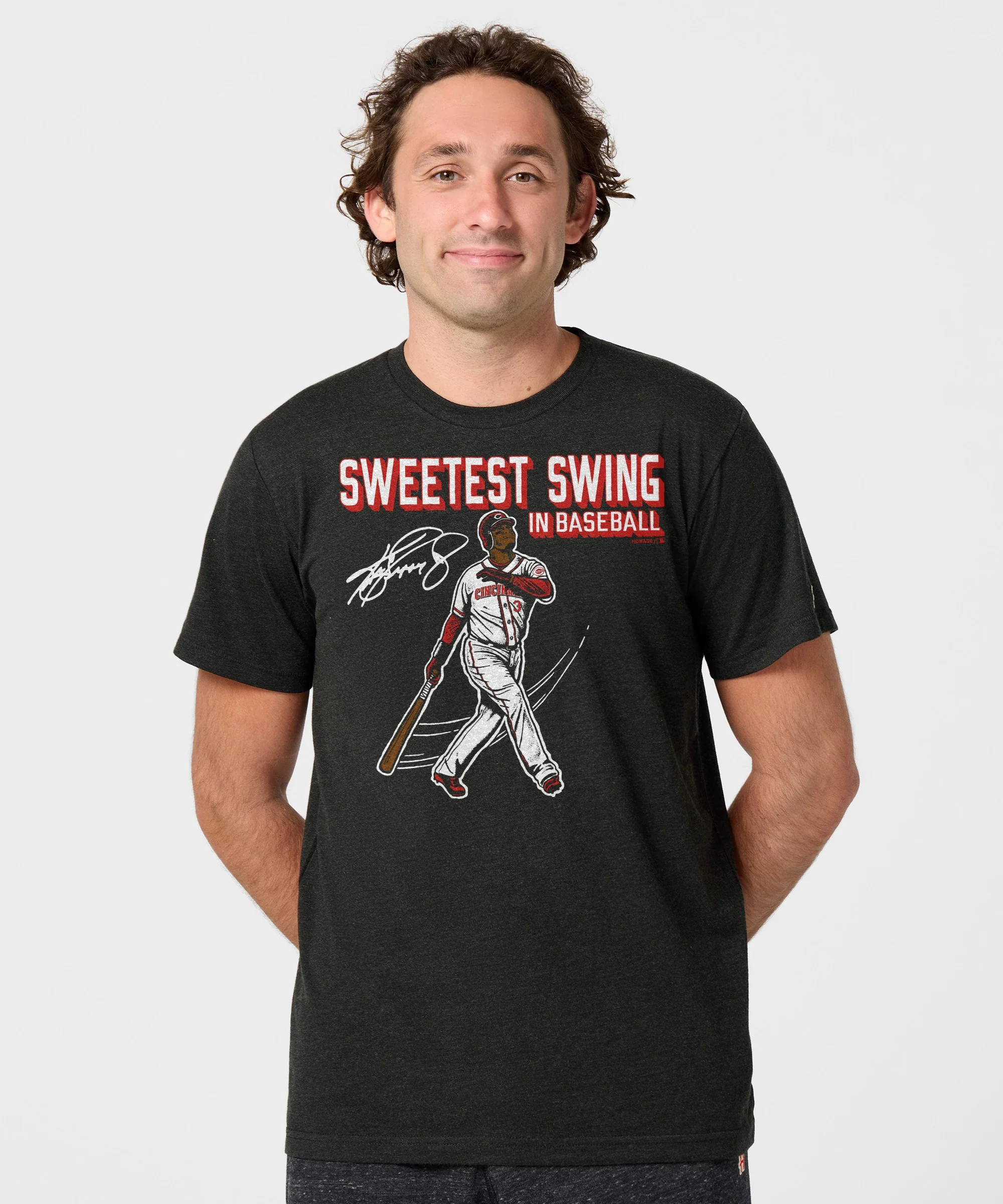 Ken Griffey Jr Sweetest Swing In Baseball Reds - Image 3