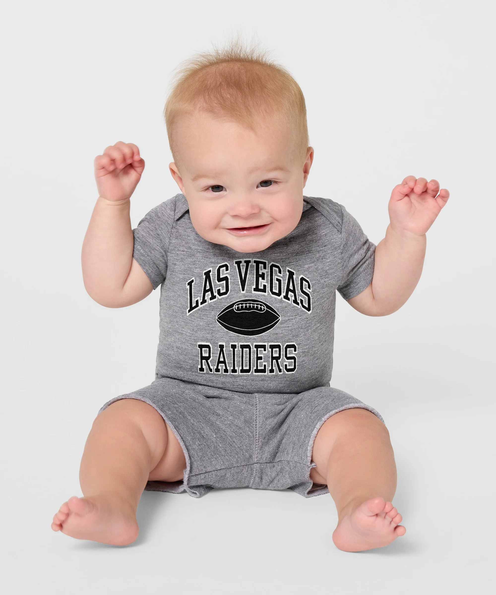 Las Vegas Raiders Gridiron Baby One Piece - Image 3
