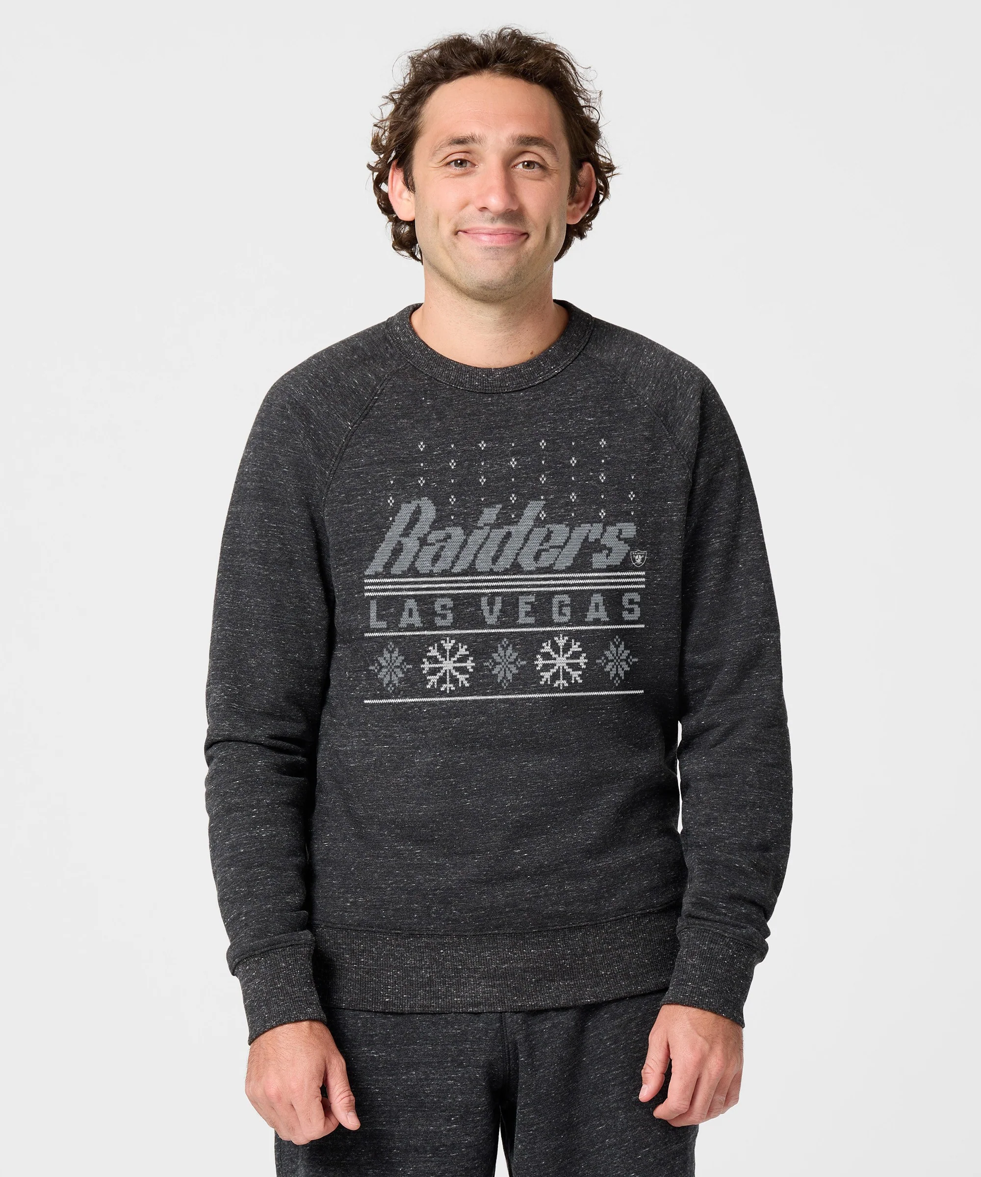 Las Vegas Raiders Holiday Crewneck - Image 3