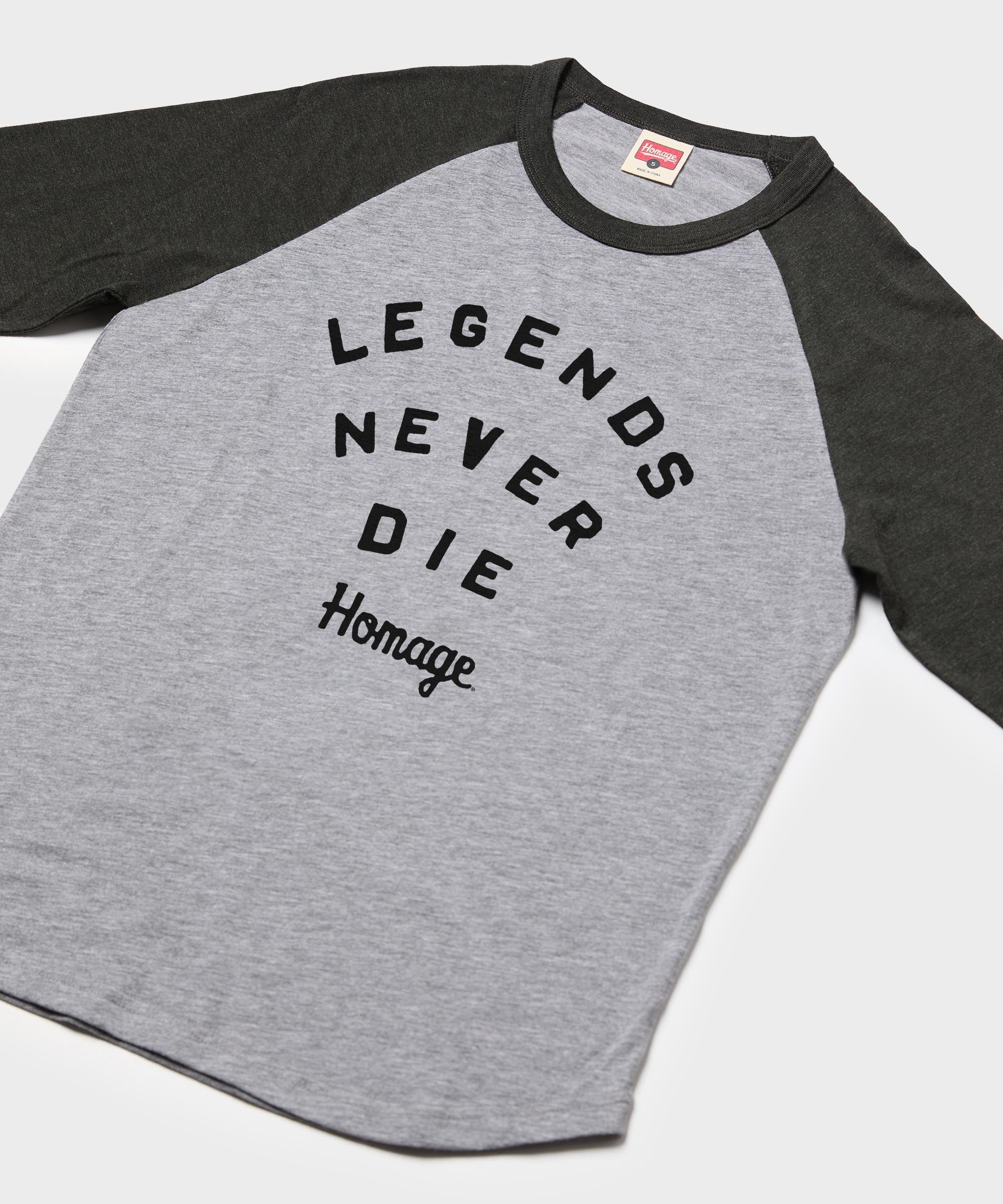 Legends Never Die Raglan - Image 2