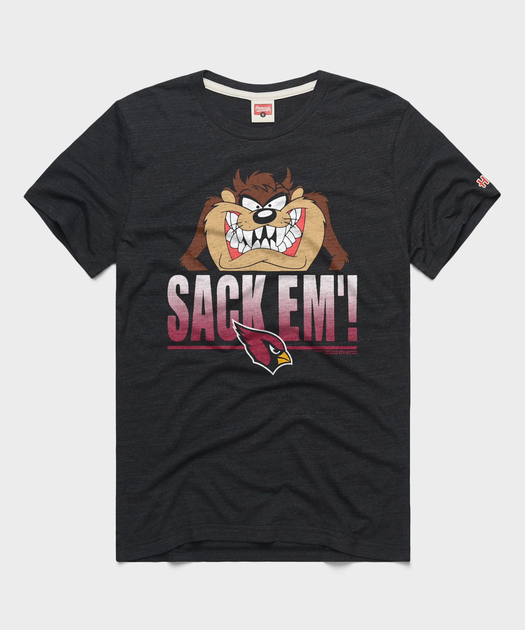 Looney Tunes Taz Sack Em' x Arizona Cardinals