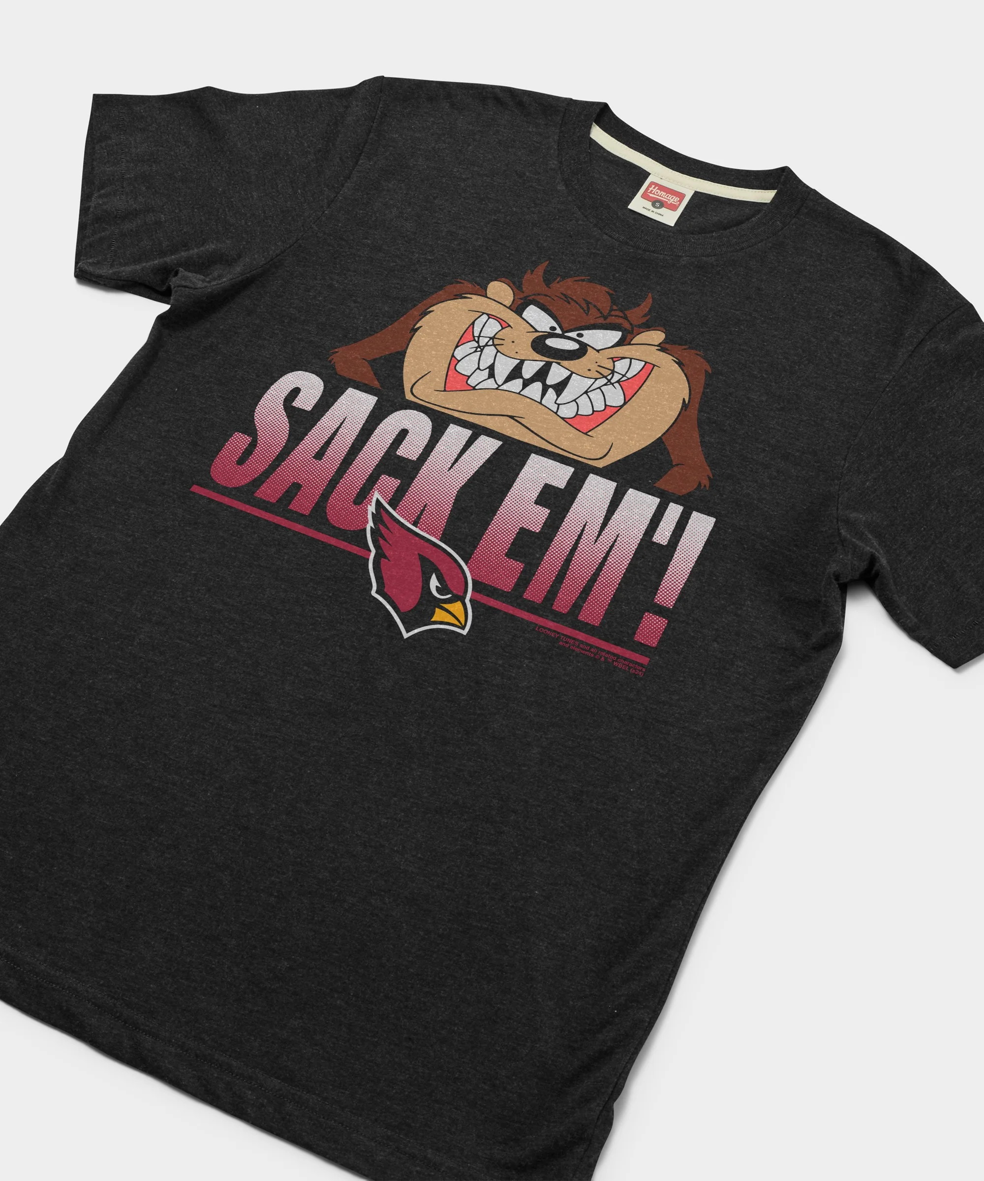 Looney Tunes Taz Sack Em' x Arizona Cardinals - Image 2