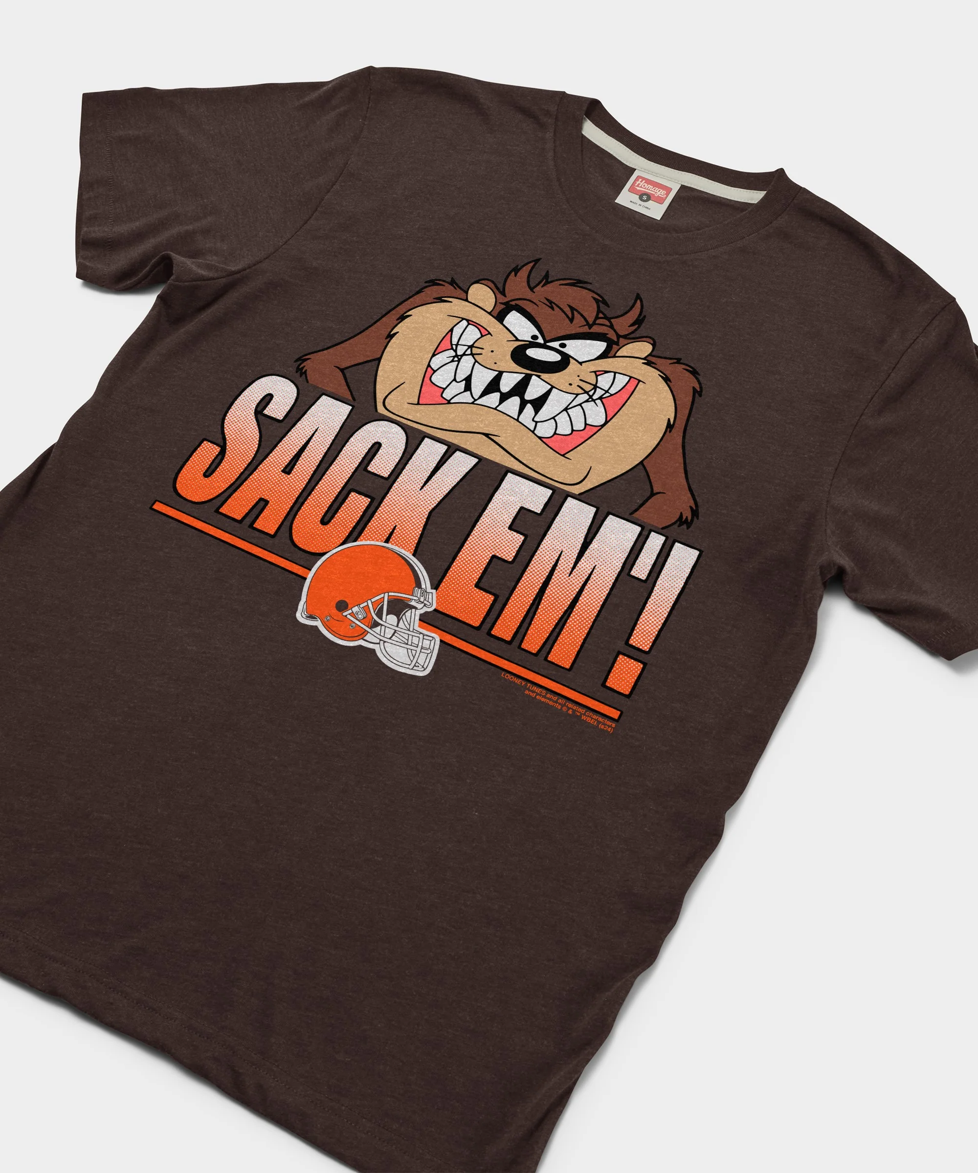 Looney Tunes Taz Sack Em' x Cleveland Browns - Image 2