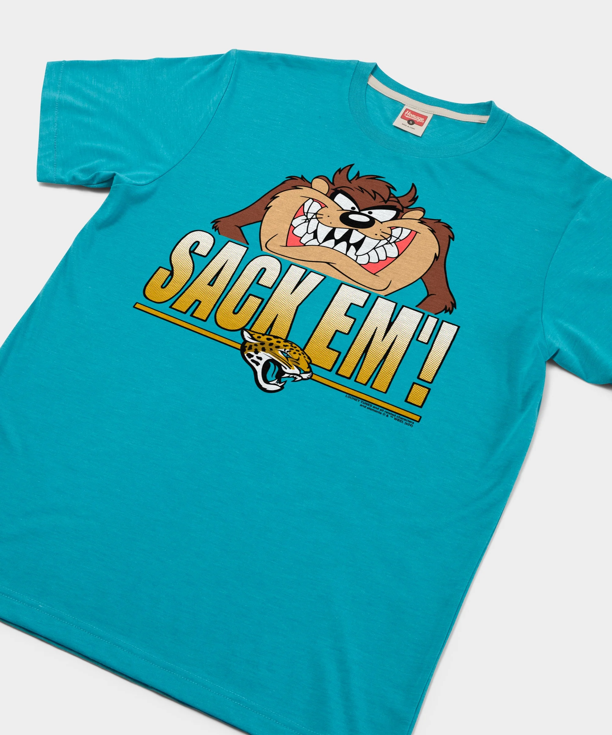 Looney Tunes Taz Sack Em' x Jacksonville Jaguars - Image 2