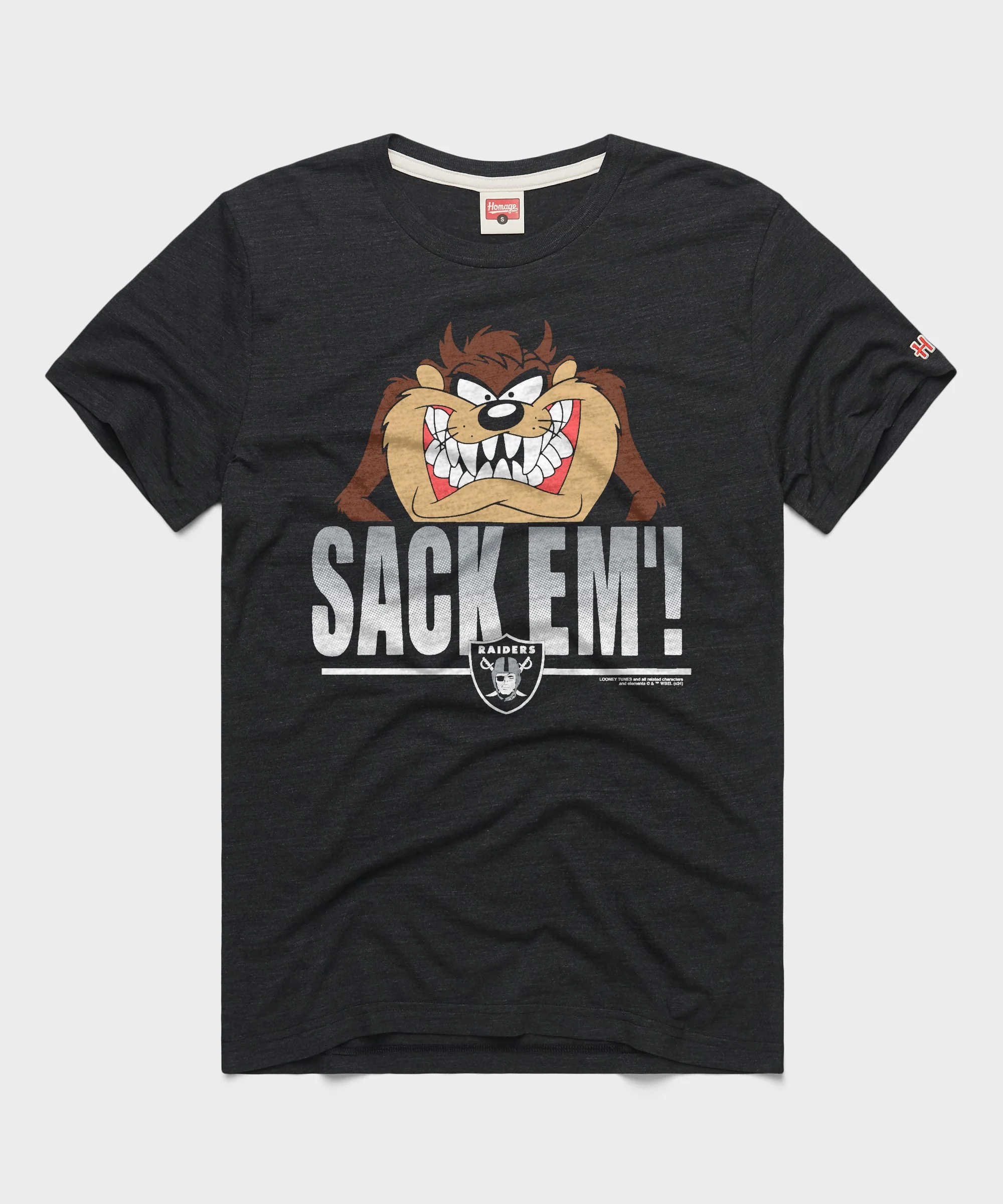 Looney Tunes Taz Sack Em' x Las Vegas Raiders