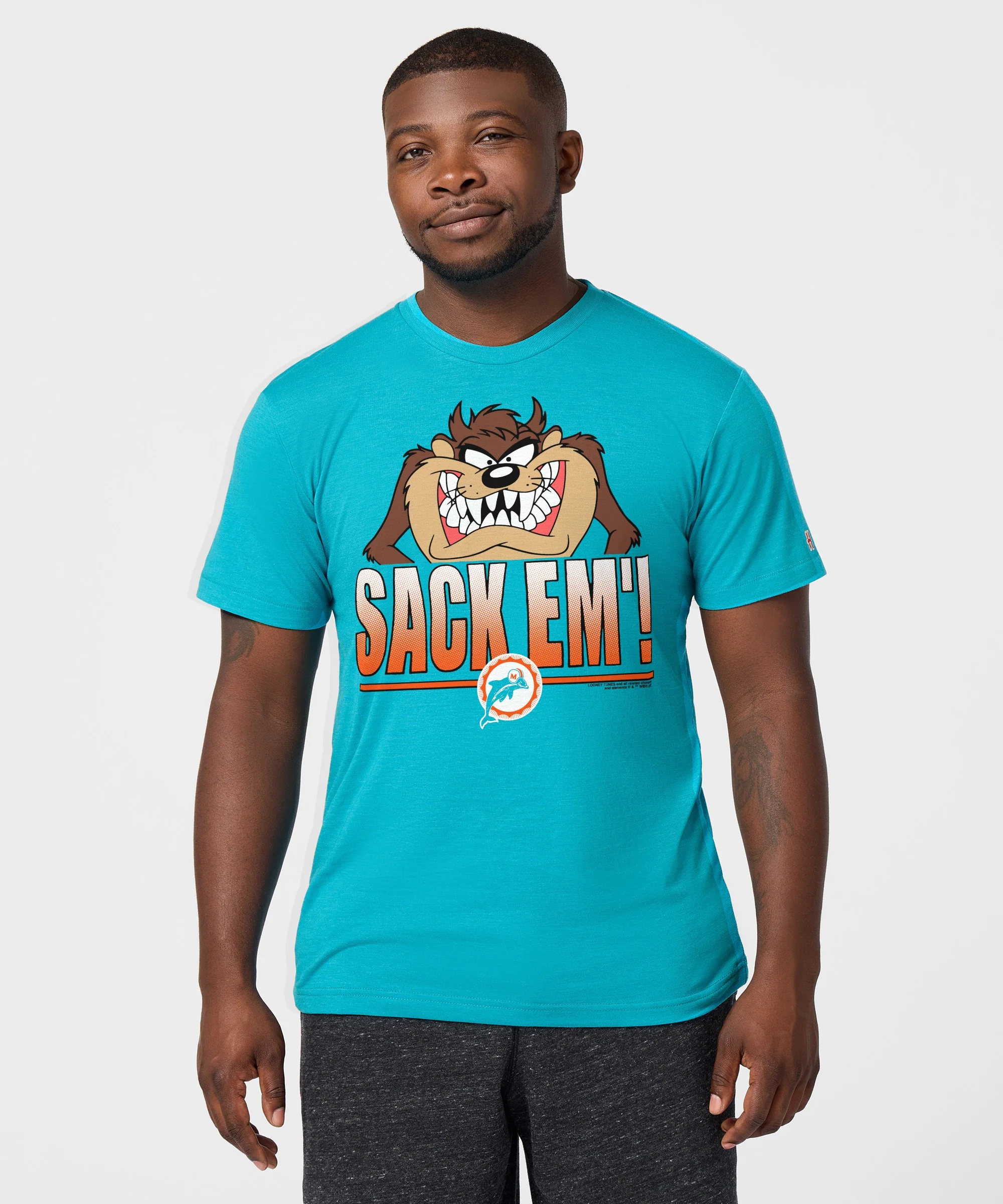 Looney Tunes Taz Sack Em' x Miami Dolphins - Image 3