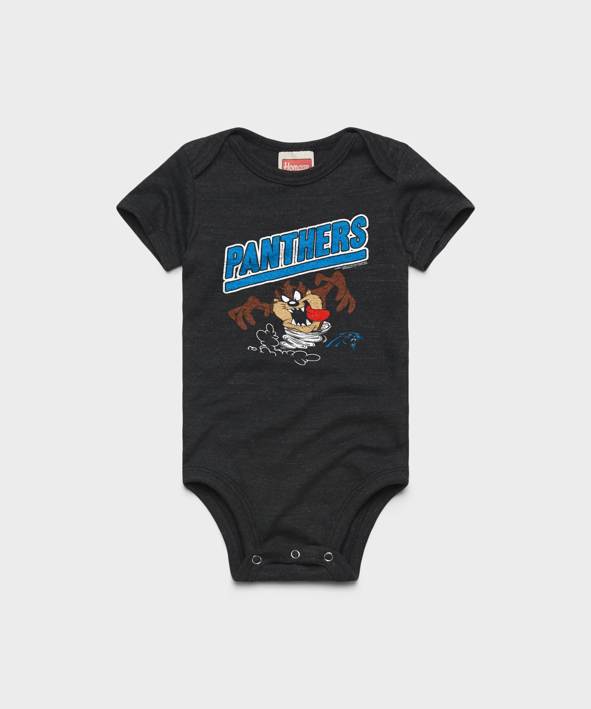 Looney Tunes Taz x Carolina Panthers Baby One Piece