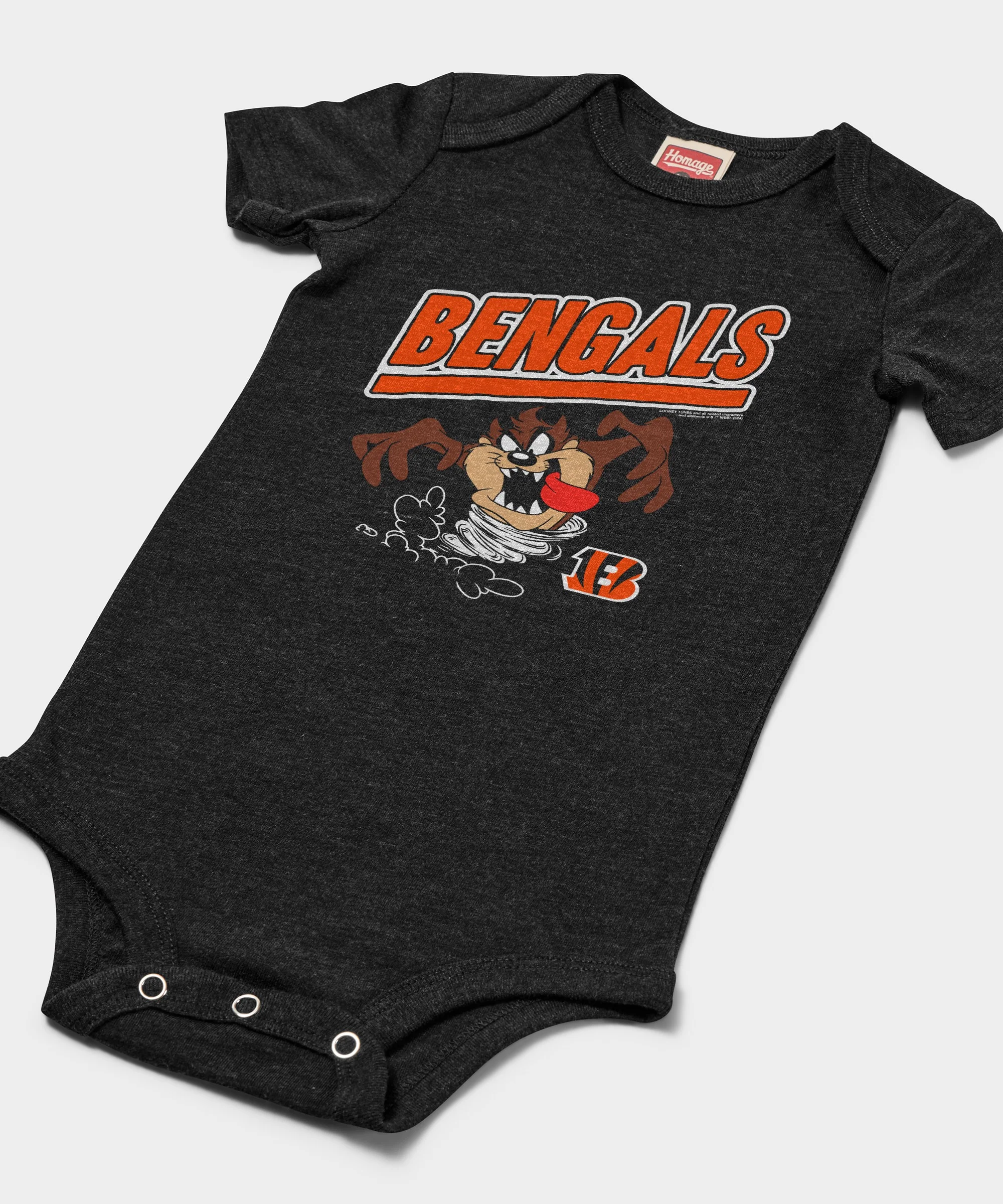 Looney Tunes Taz x Cincinnati Bengals Baby One Piece - Image 2