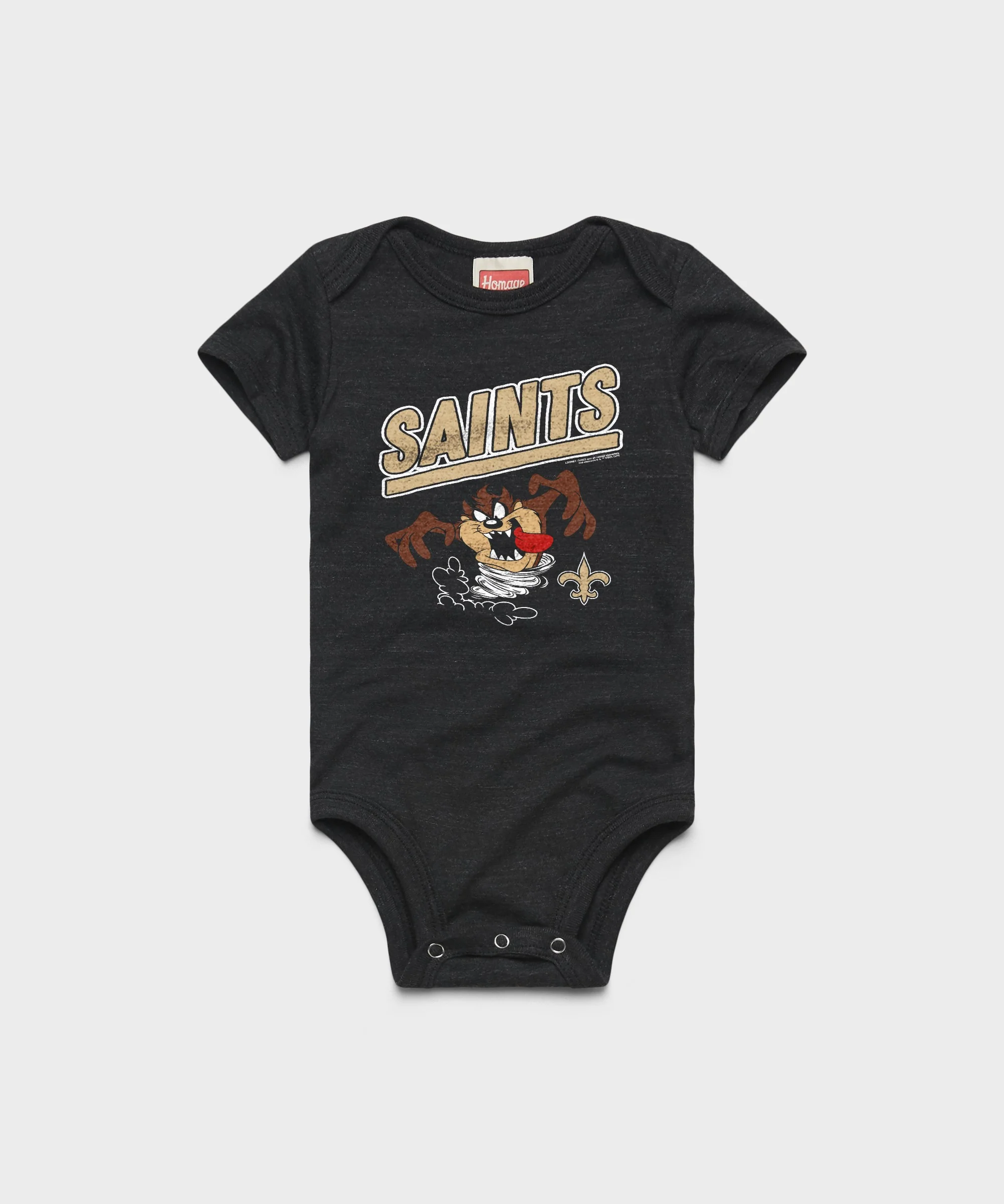 Looney Tunes Taz x New Orleans Saints Baby One Piece