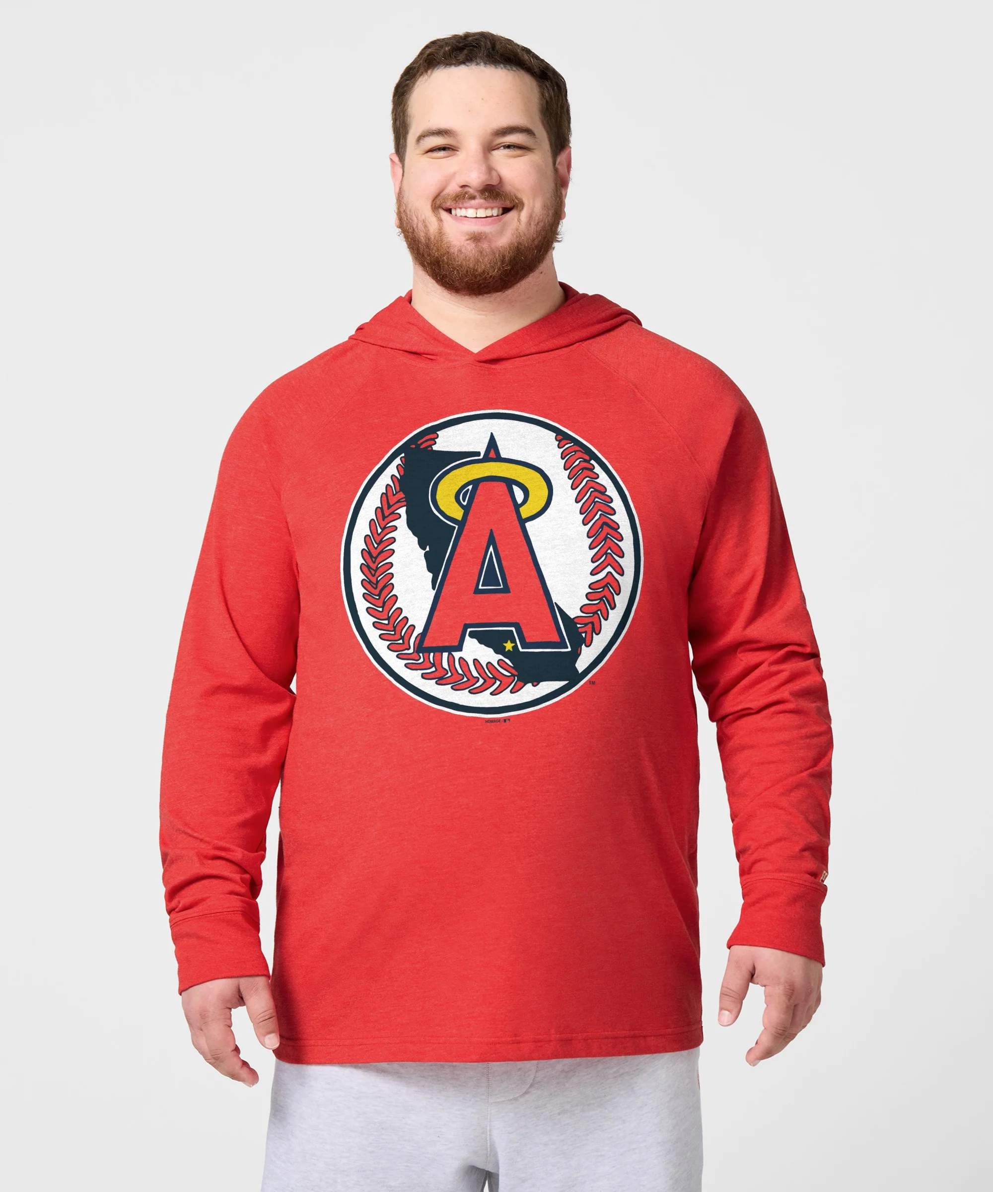 Los Angeles Angels '86 Lightweight Hoodie - Image 3