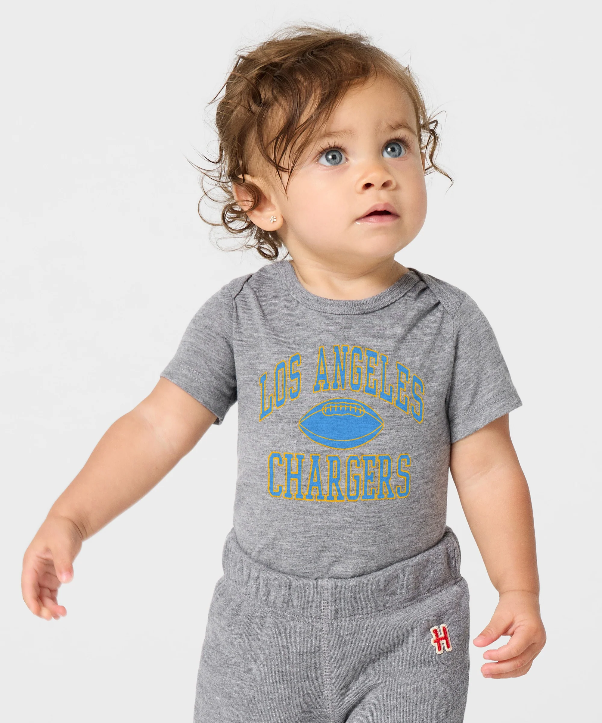 Los Angeles Chargers Gridiron Baby One Piece - Image 3