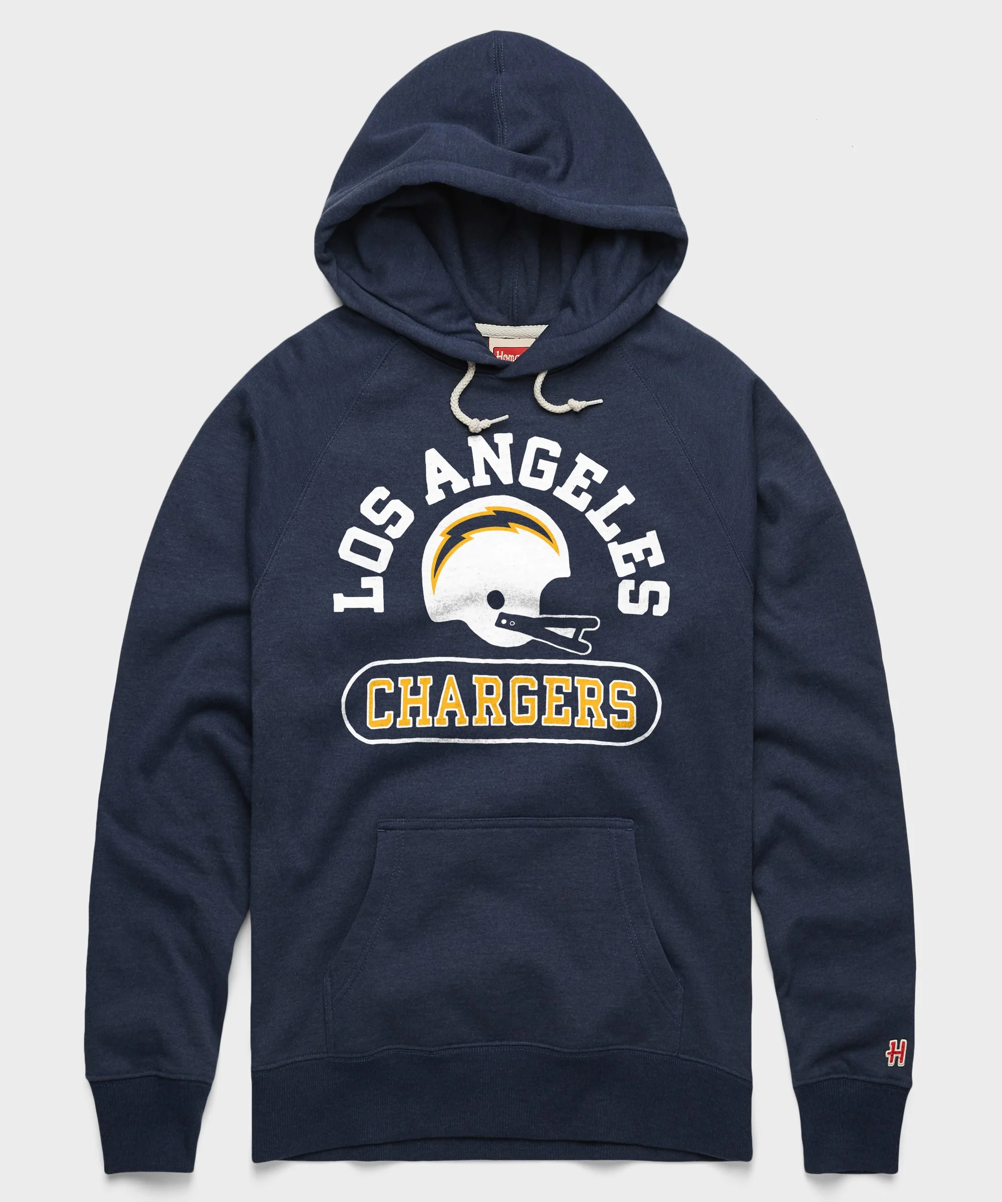 Los Angeles Chargers Throwback Helmet Hoodie