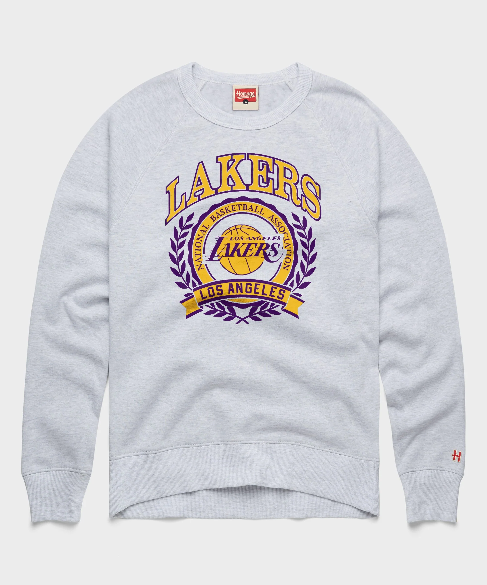 Los Angeles Lakers Crest Crewneck