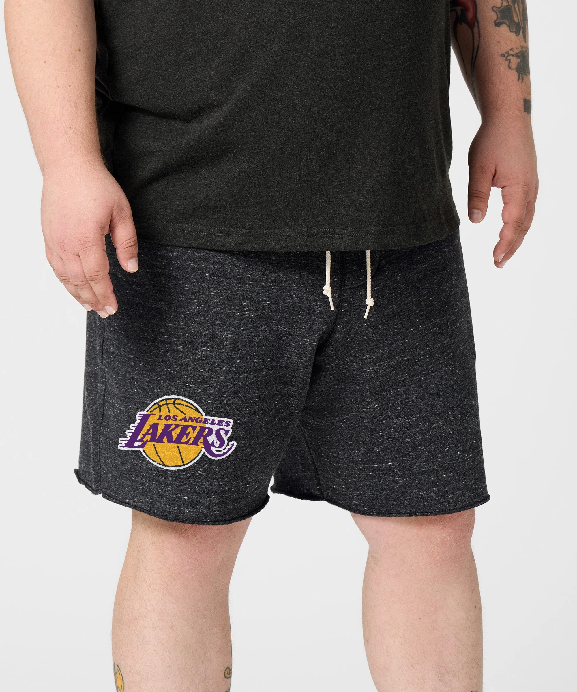 Los Angeles Lakers Logo Sweat Shorts - Image 3