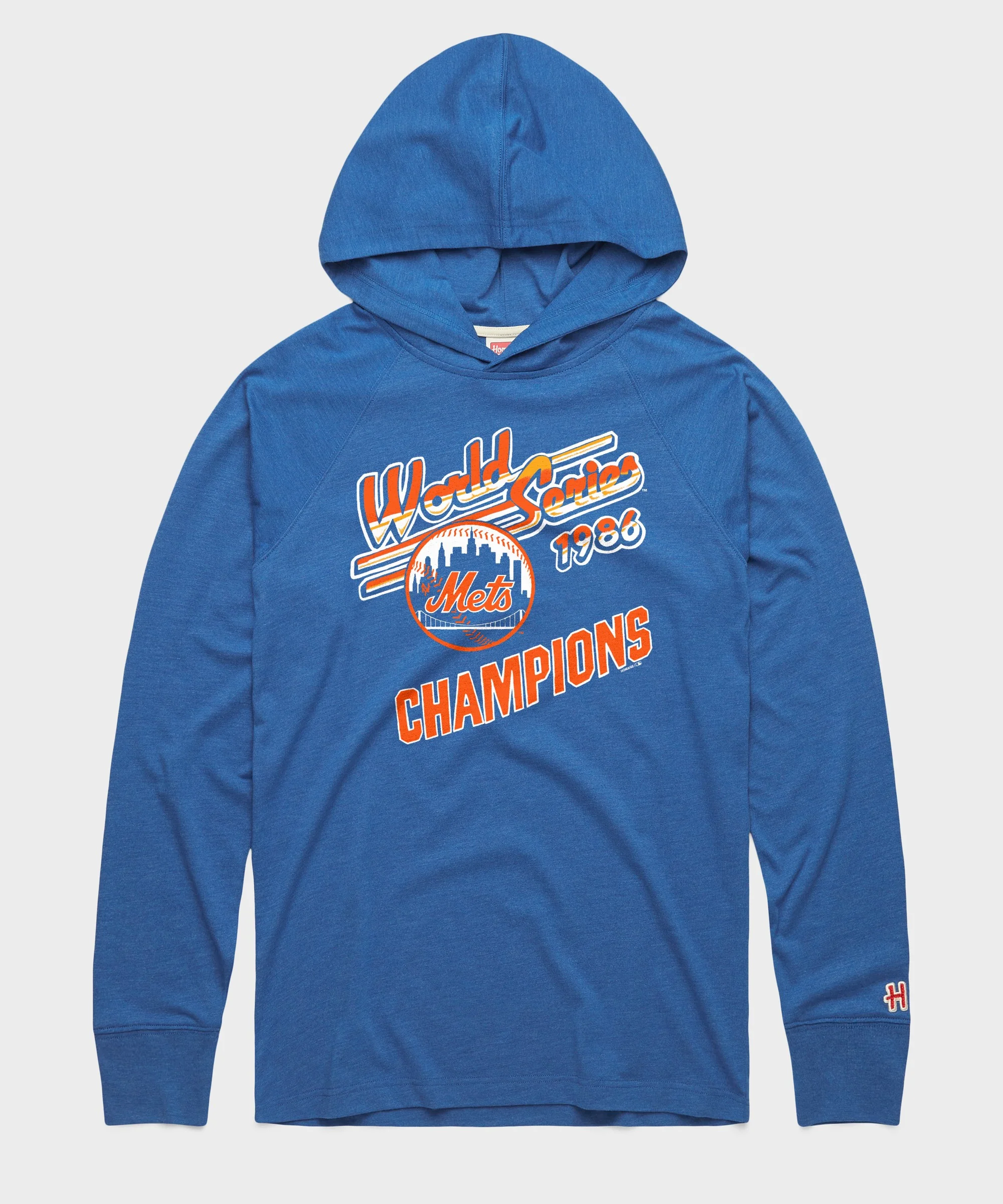 Mets World Series Champs 1986 Lightweight Hoodie