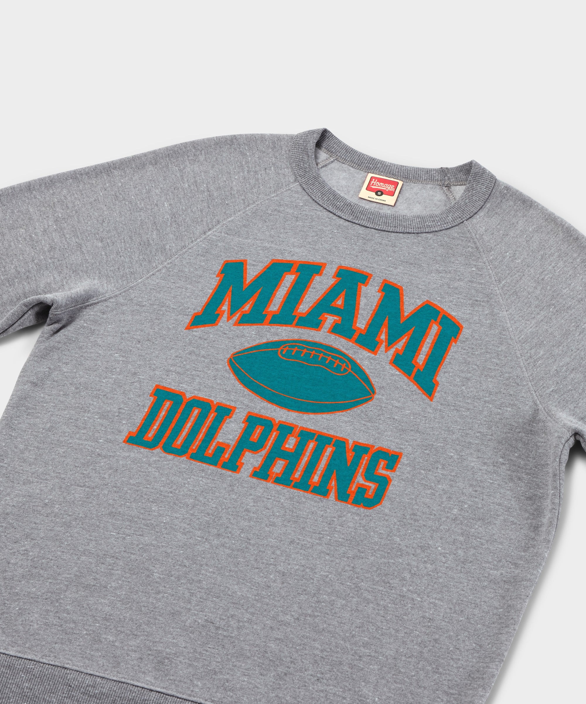 Miami Dolphins Gridiron Crewneck - Image 2