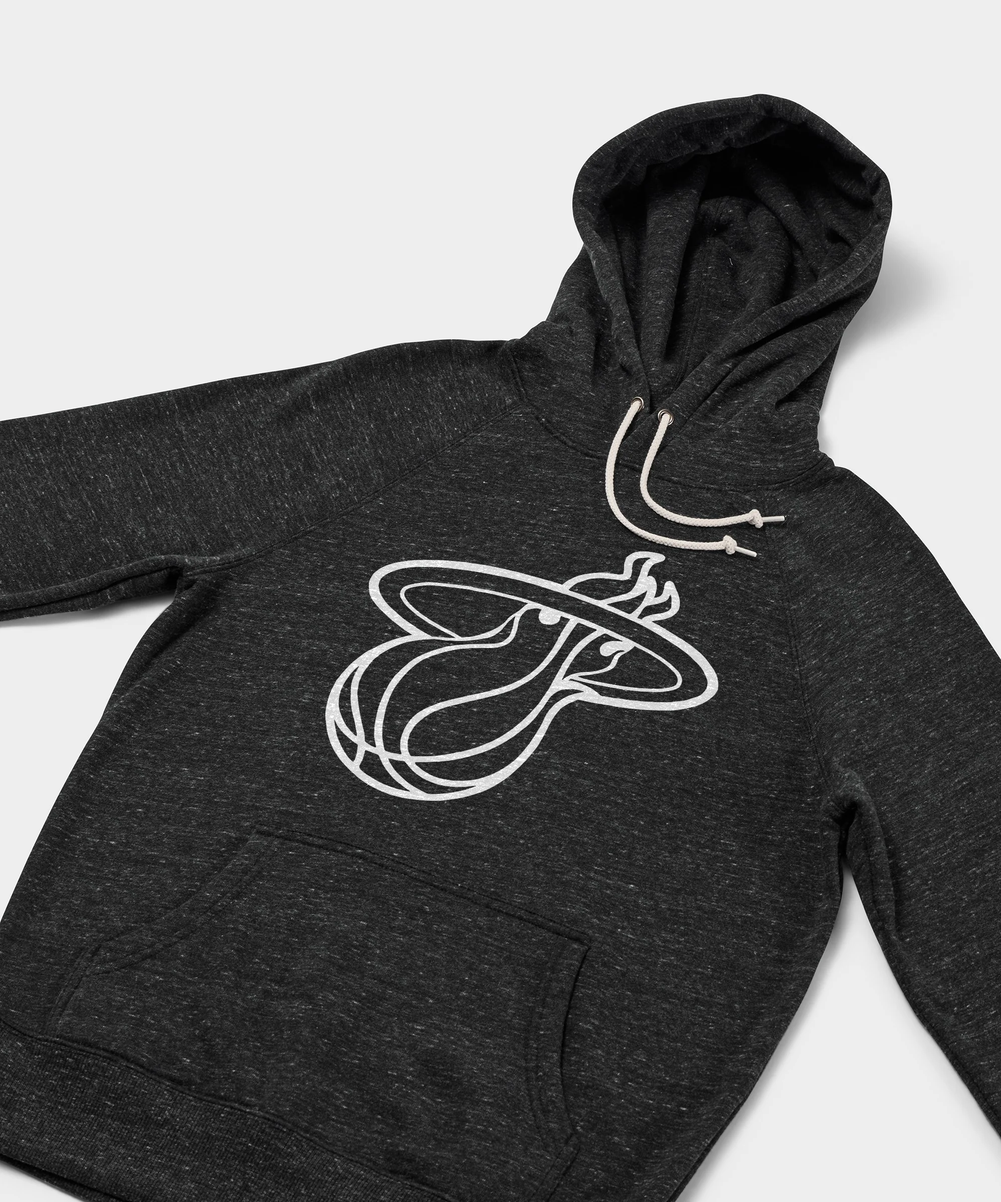 Miami Heat Blacktop Logo Hoodie - Image 2
