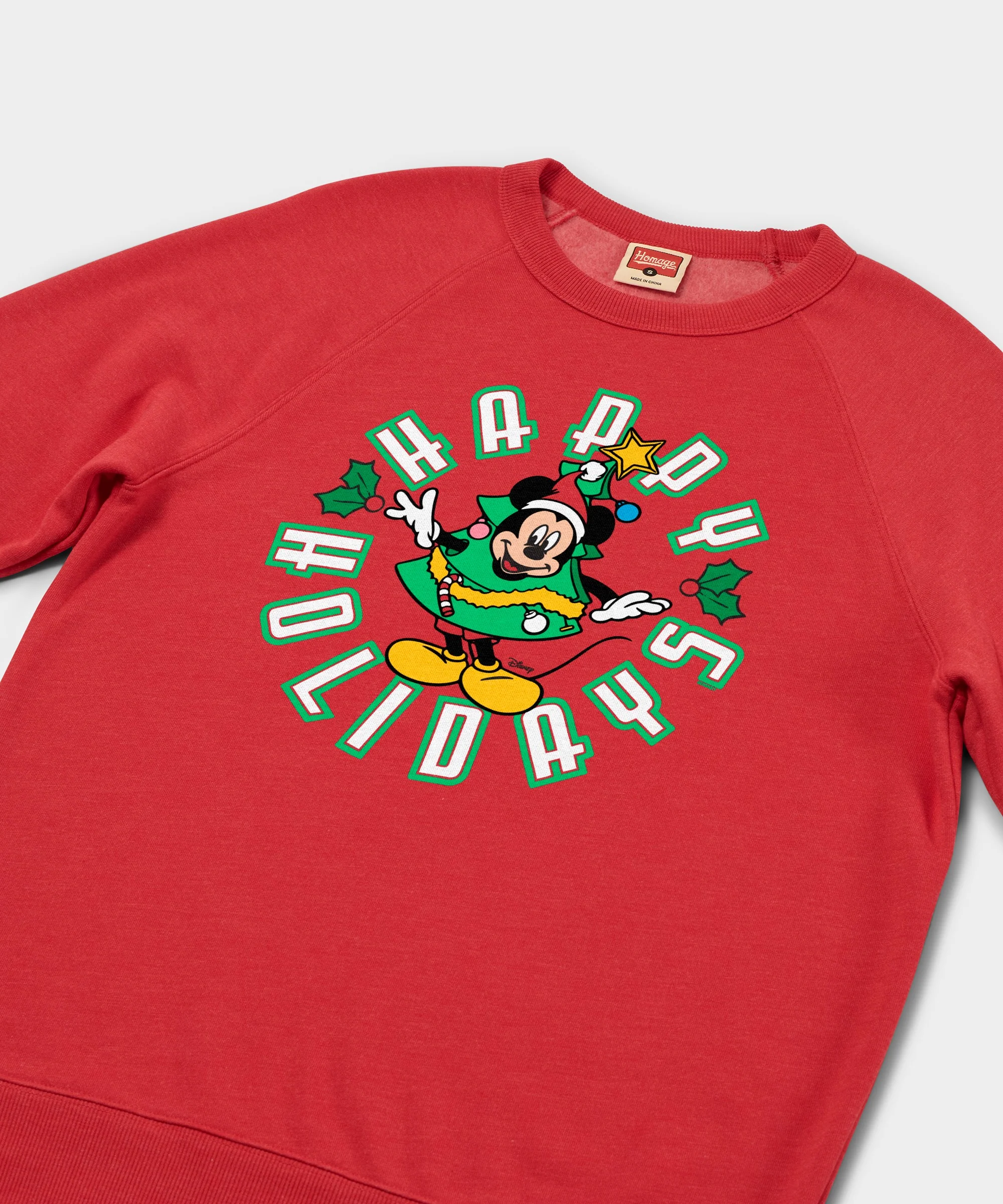 Mickey Mouse Happy Holidays Crewneck - Image 2