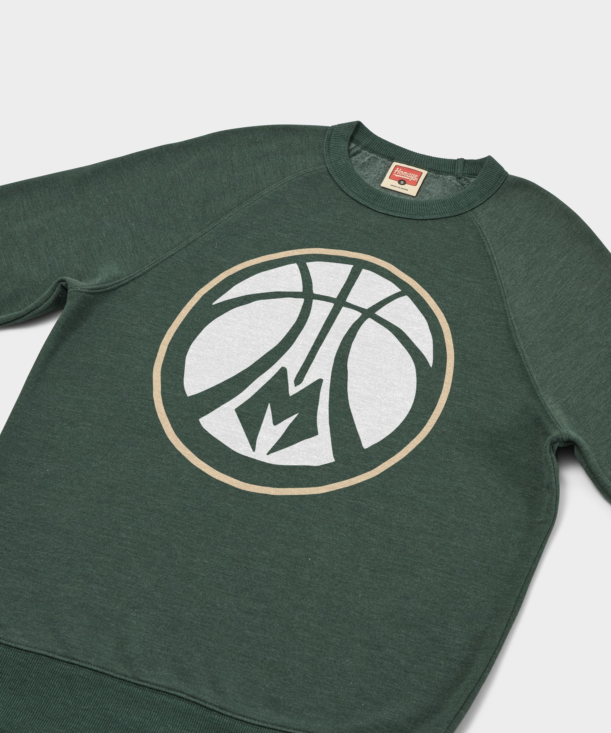 Milwaukee Bucks Alt Logo Crewneck - Image 2