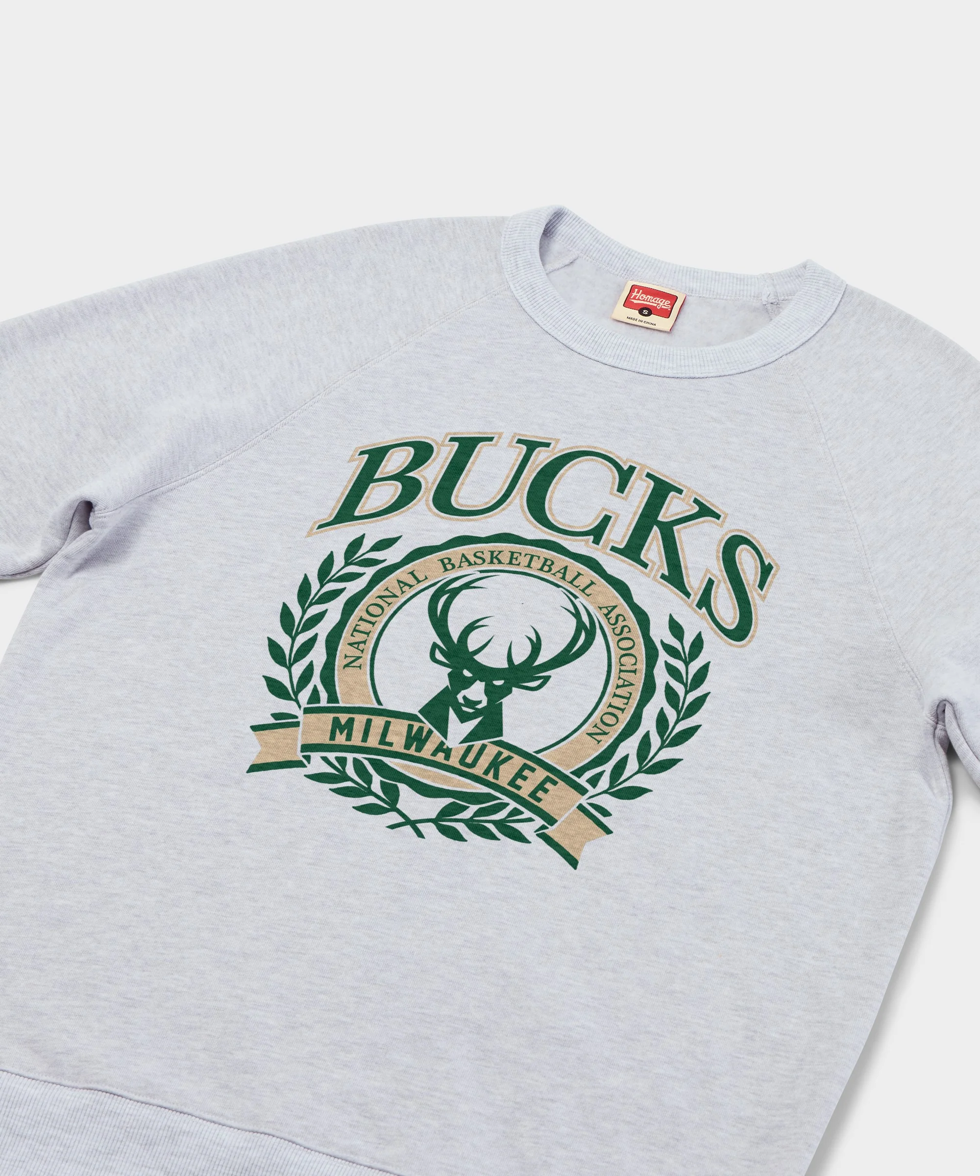 Milwaukee Bucks Crest Crewneck - Image 2