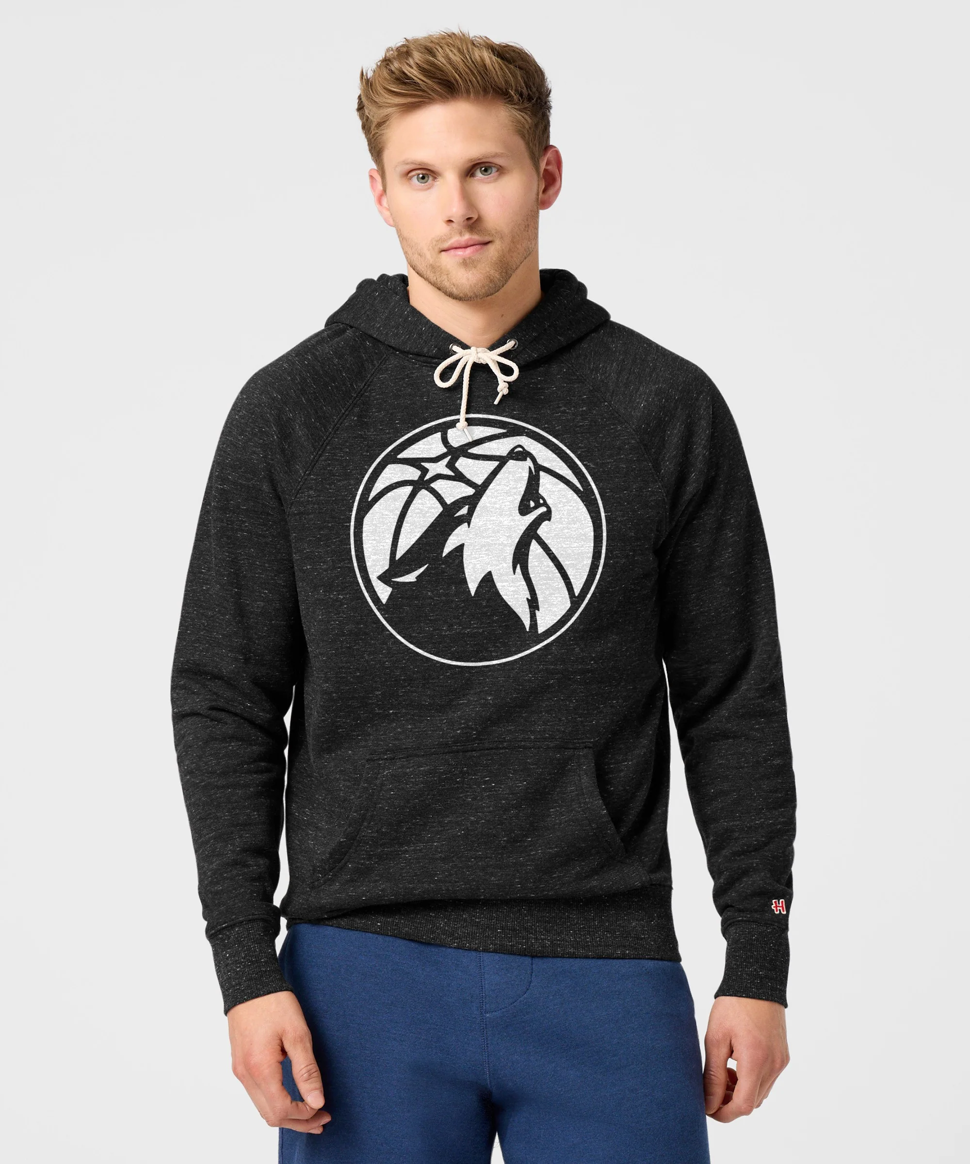 Minnesota Timberwolves Blacktop Logo Hoodie - Image 3
