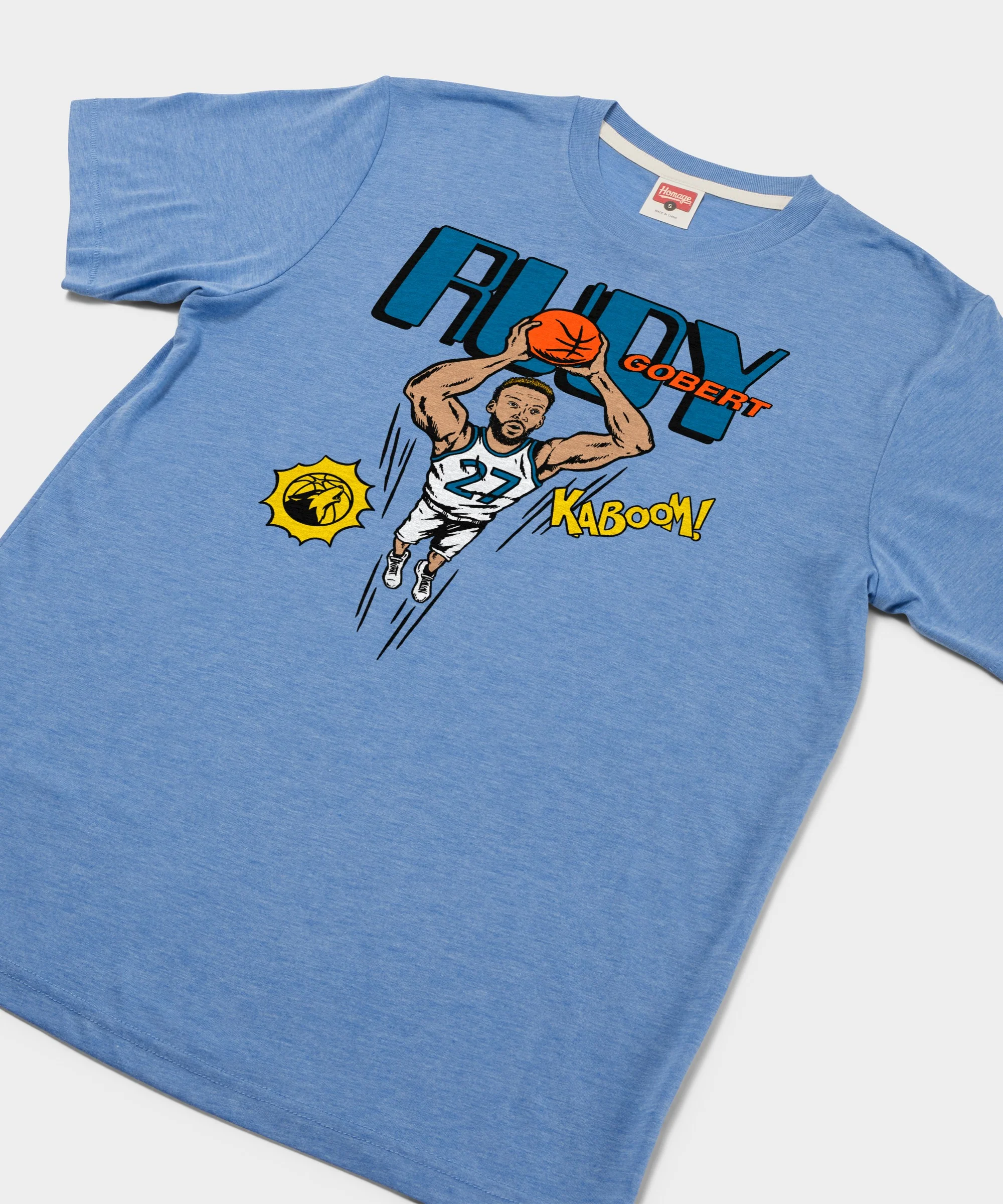 Minnesota Timberwolves Comic Book Rudy Gobert - Image 2