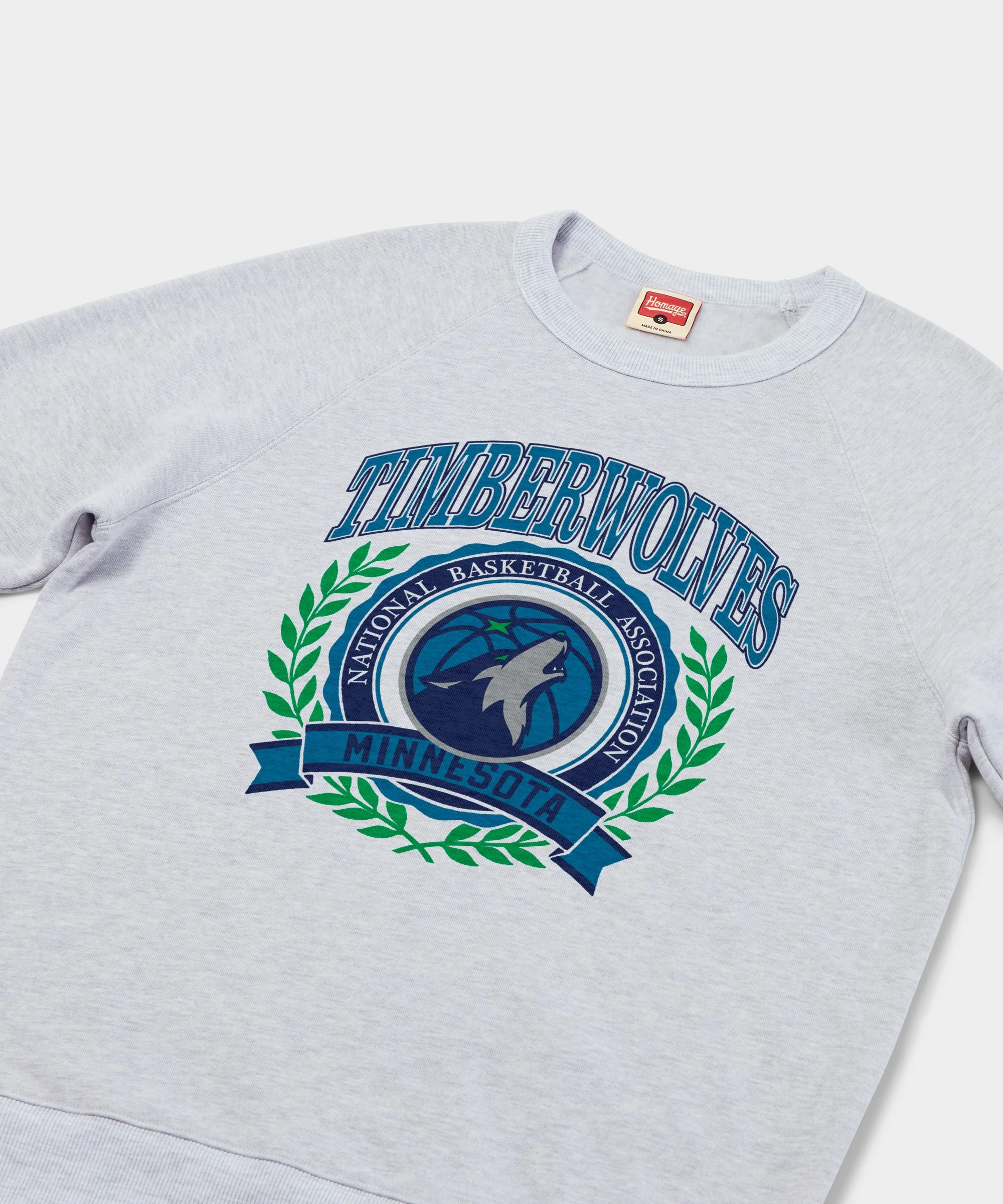 Minnesota Timberwolves Crest Crewneck - Image 2