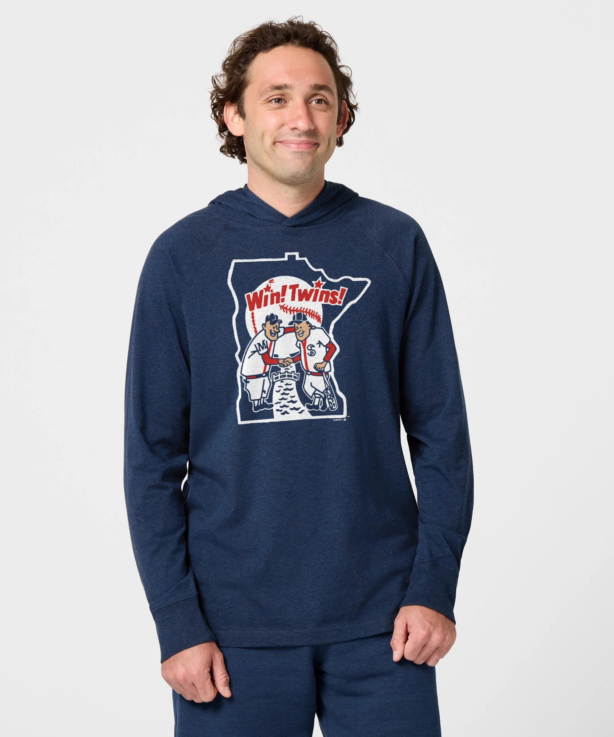 Minnesota Twins '76 Lightweight Hoodie - Image 3