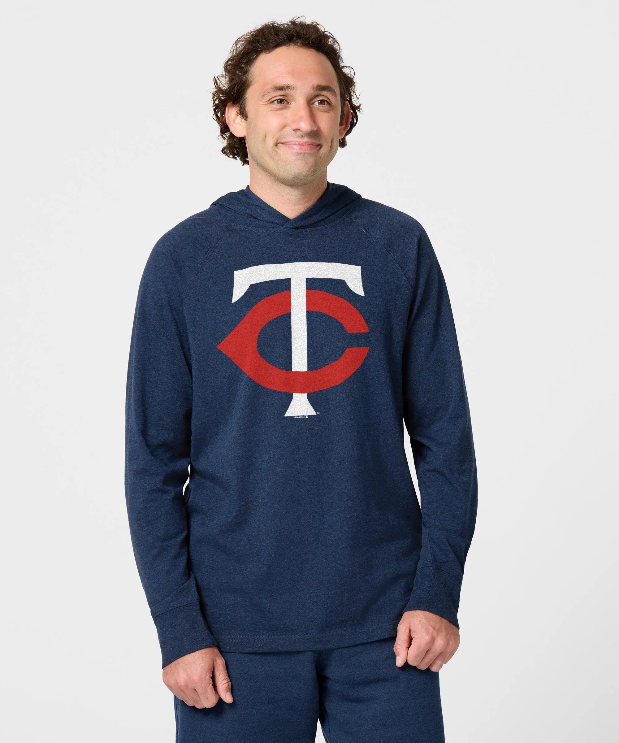 Minnesota Twins Alt Logo '61 Lightweight Hoodie - Image 3
