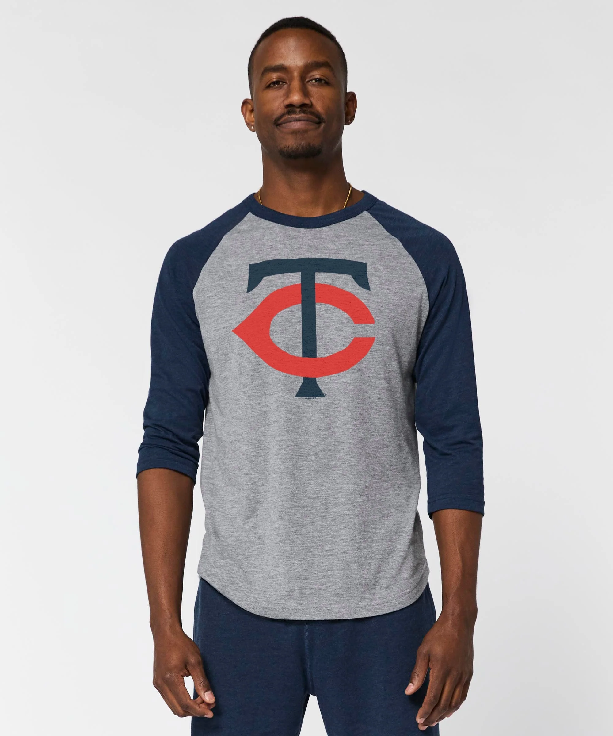 Minnesota Twins Alt Logo '61 Raglan - Image 3