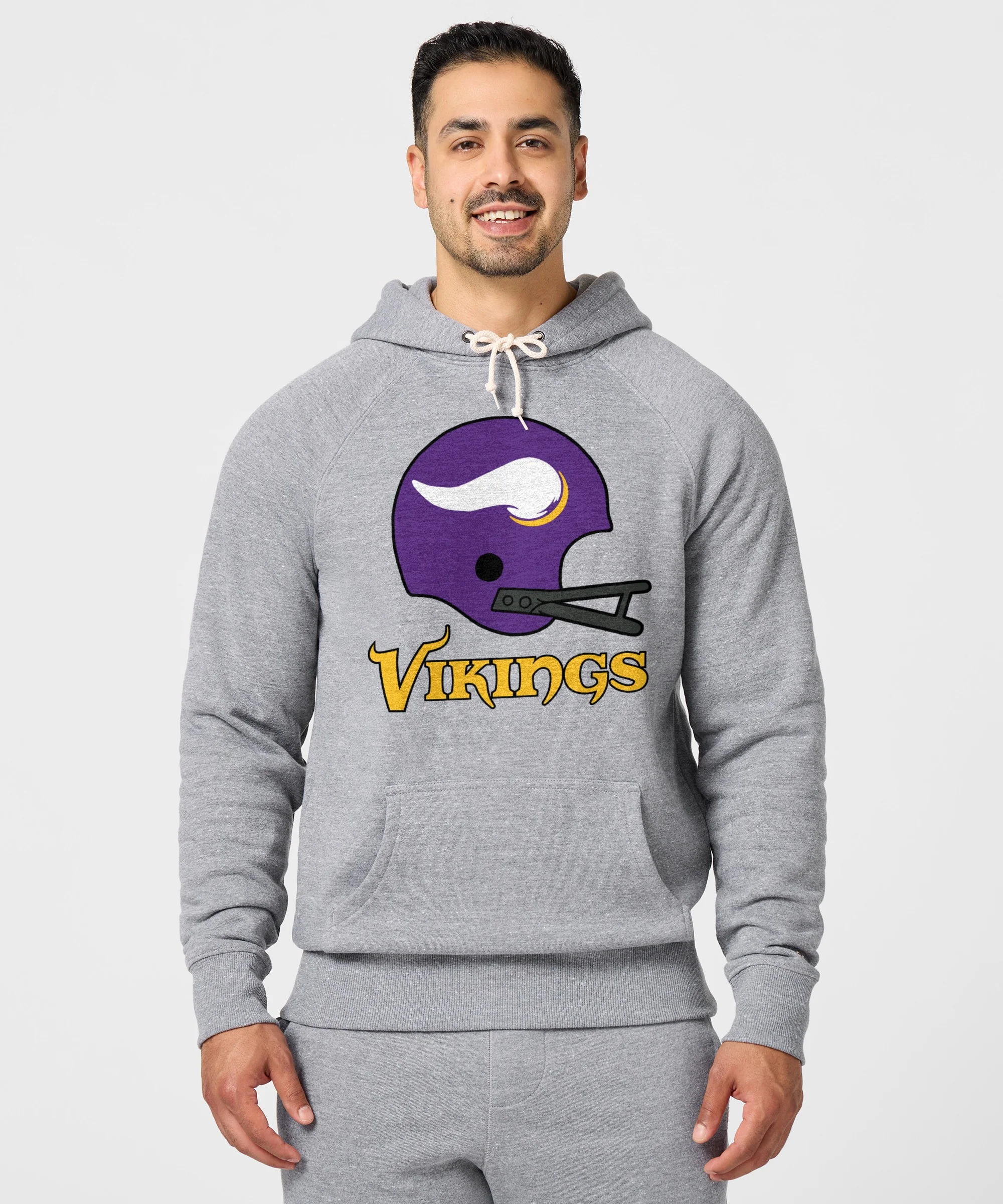 Minnesota Vikings Big Helmet Hoodie - Image 3