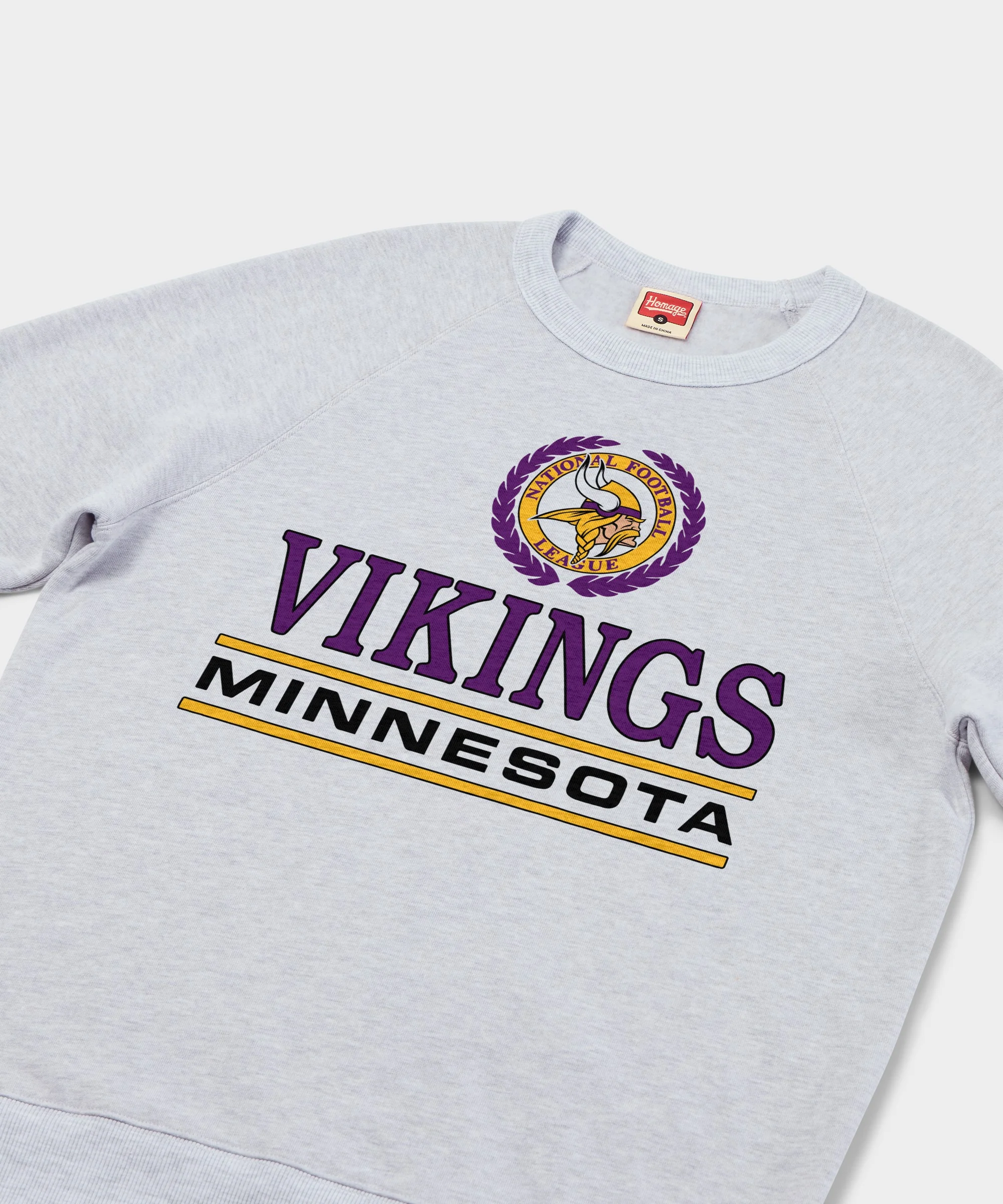 Minnesota Vikings Crest Crewneck - Image 2