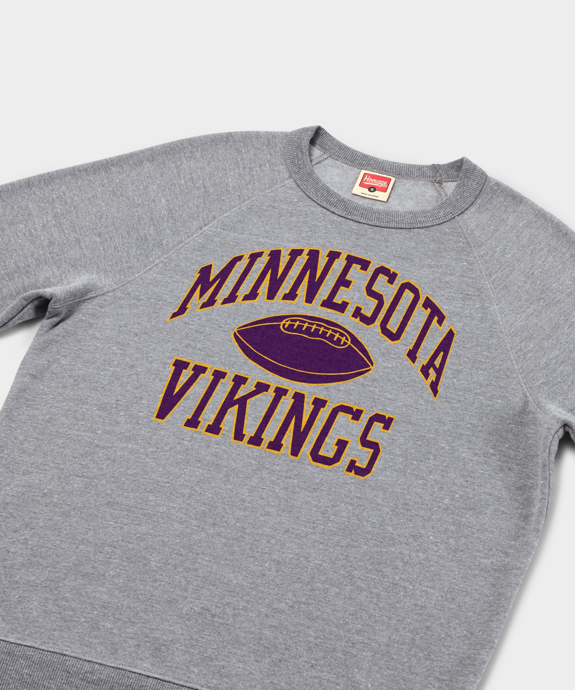 Minnesota Vikings Gridiron Crewneck - Image 2