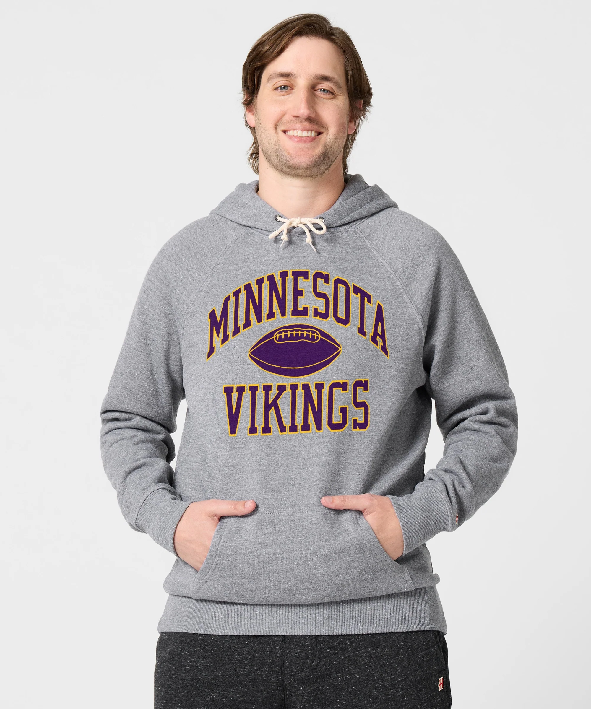 Minnesota Vikings Gridiron Hoodie - Image 3