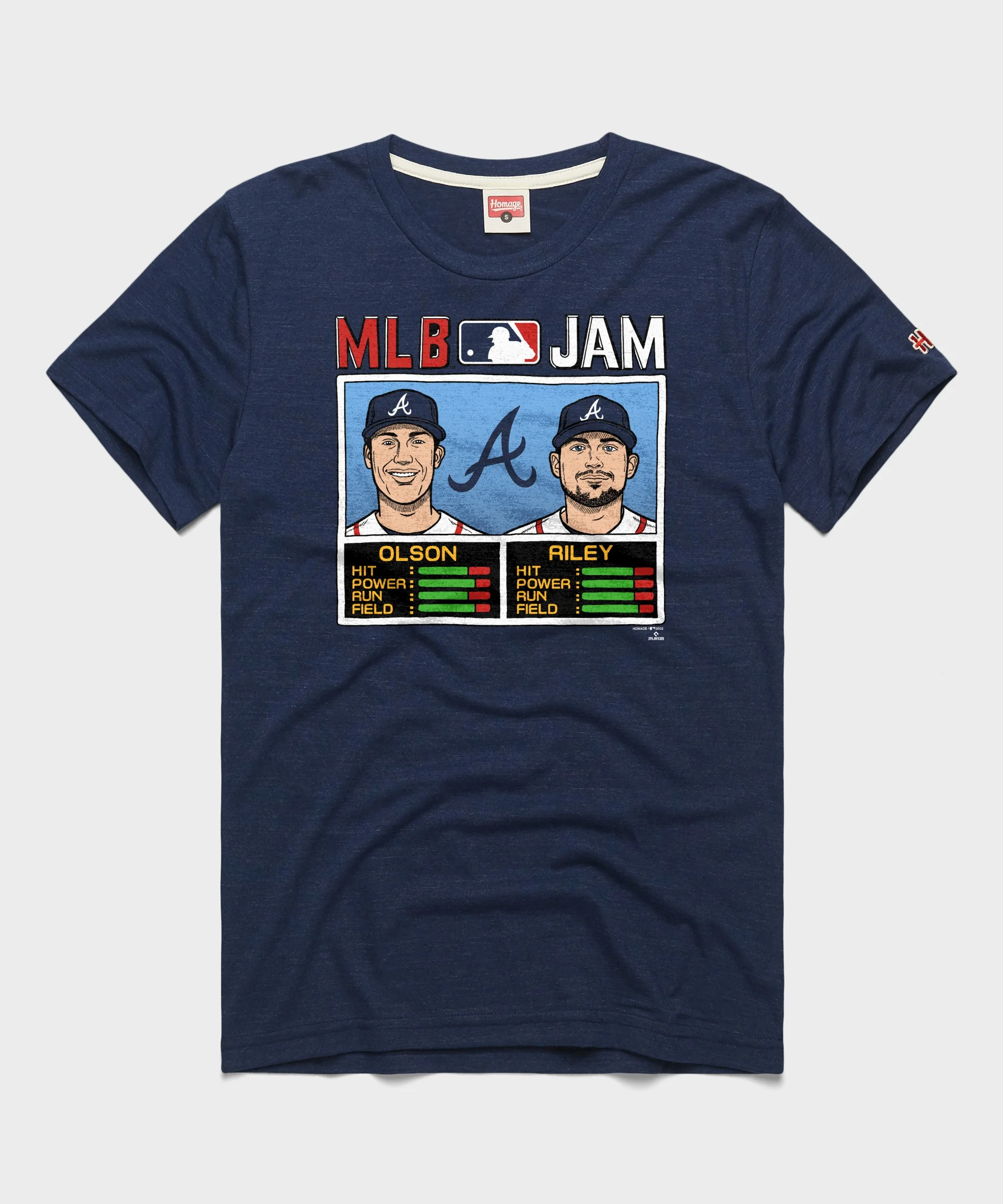 MLB Jam Braves Olson And Riley