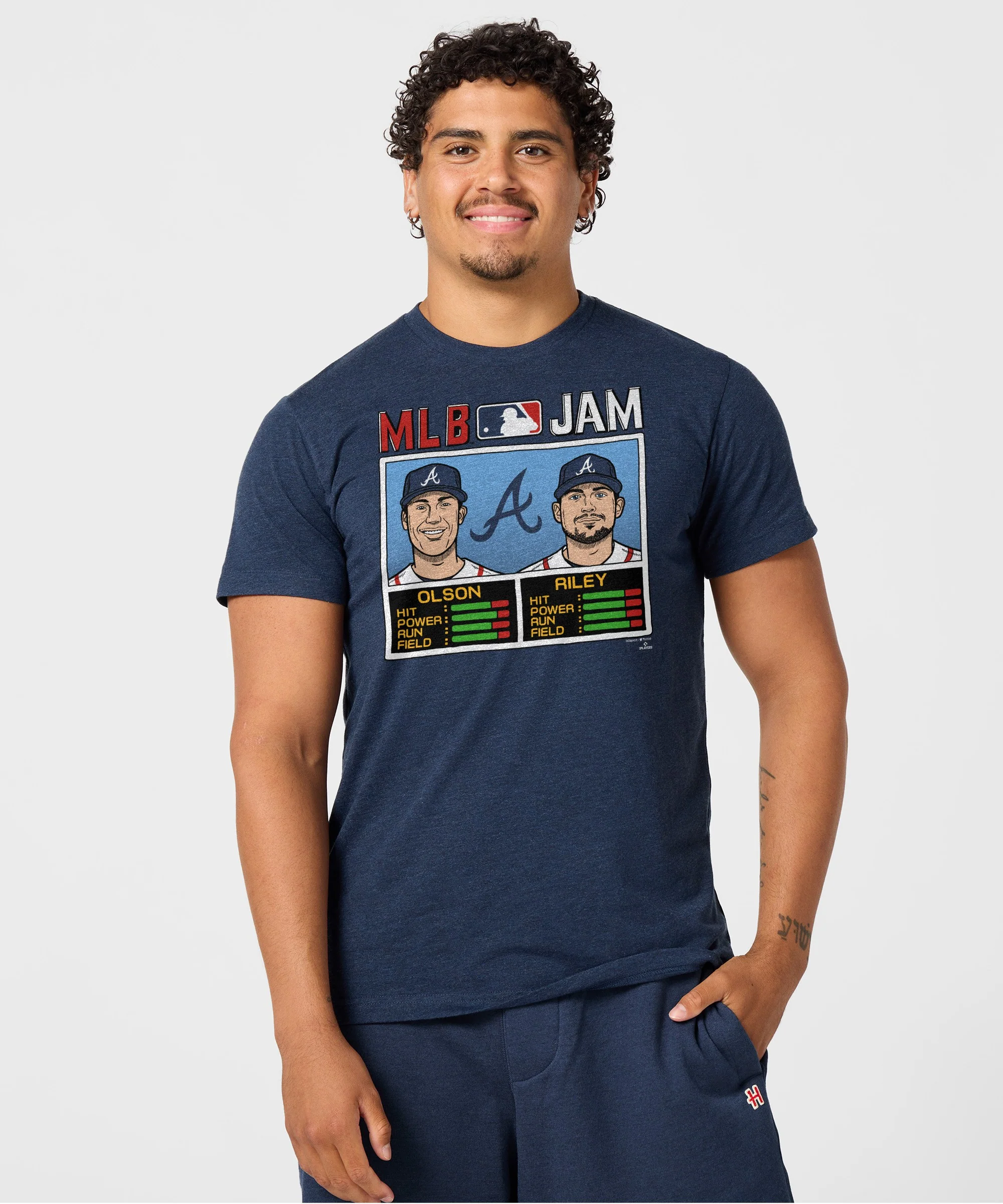 MLB Jam Braves Olson And Riley - Image 3