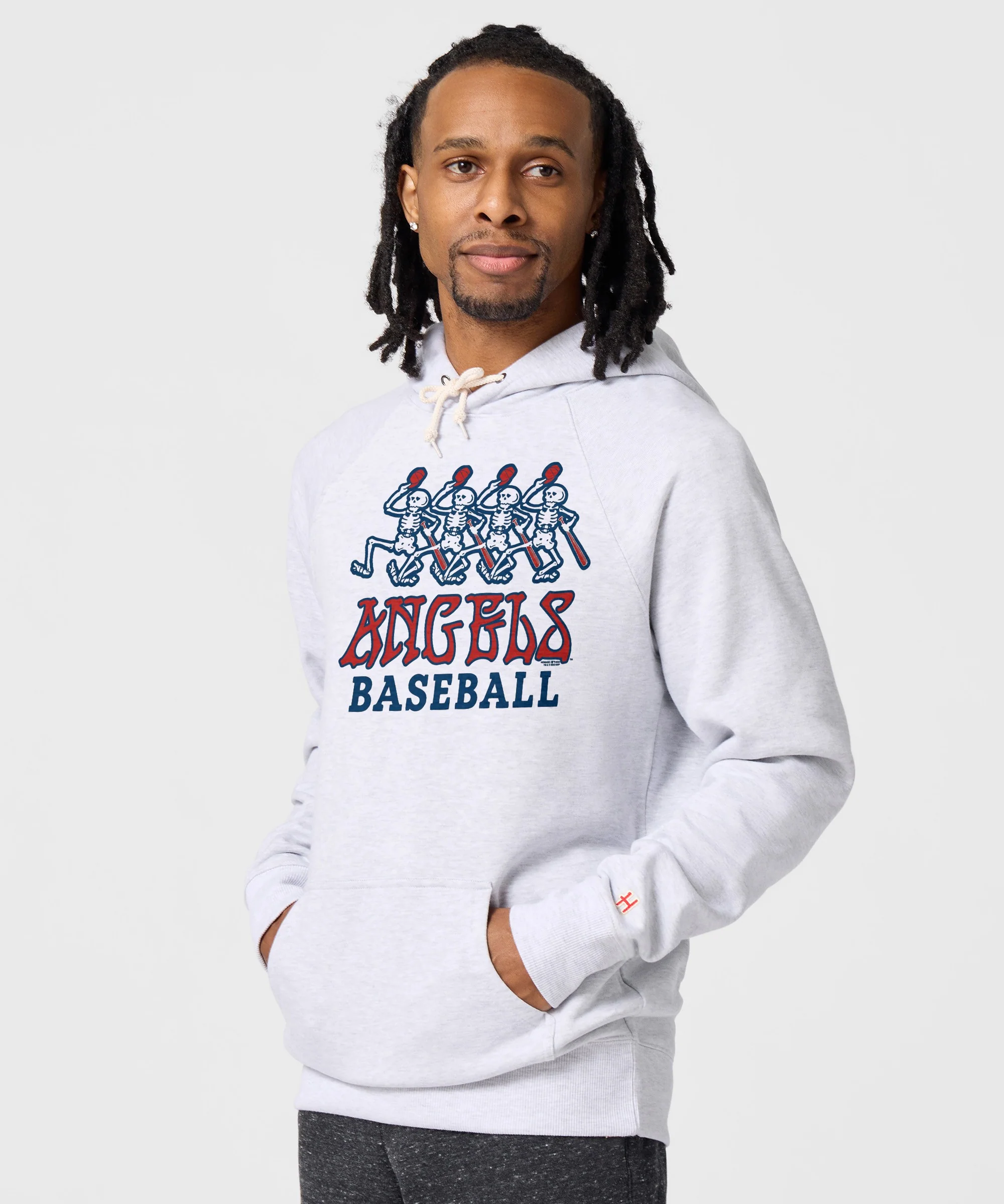 MLB x Grateful Dead x Angels Hoodie - Image 3