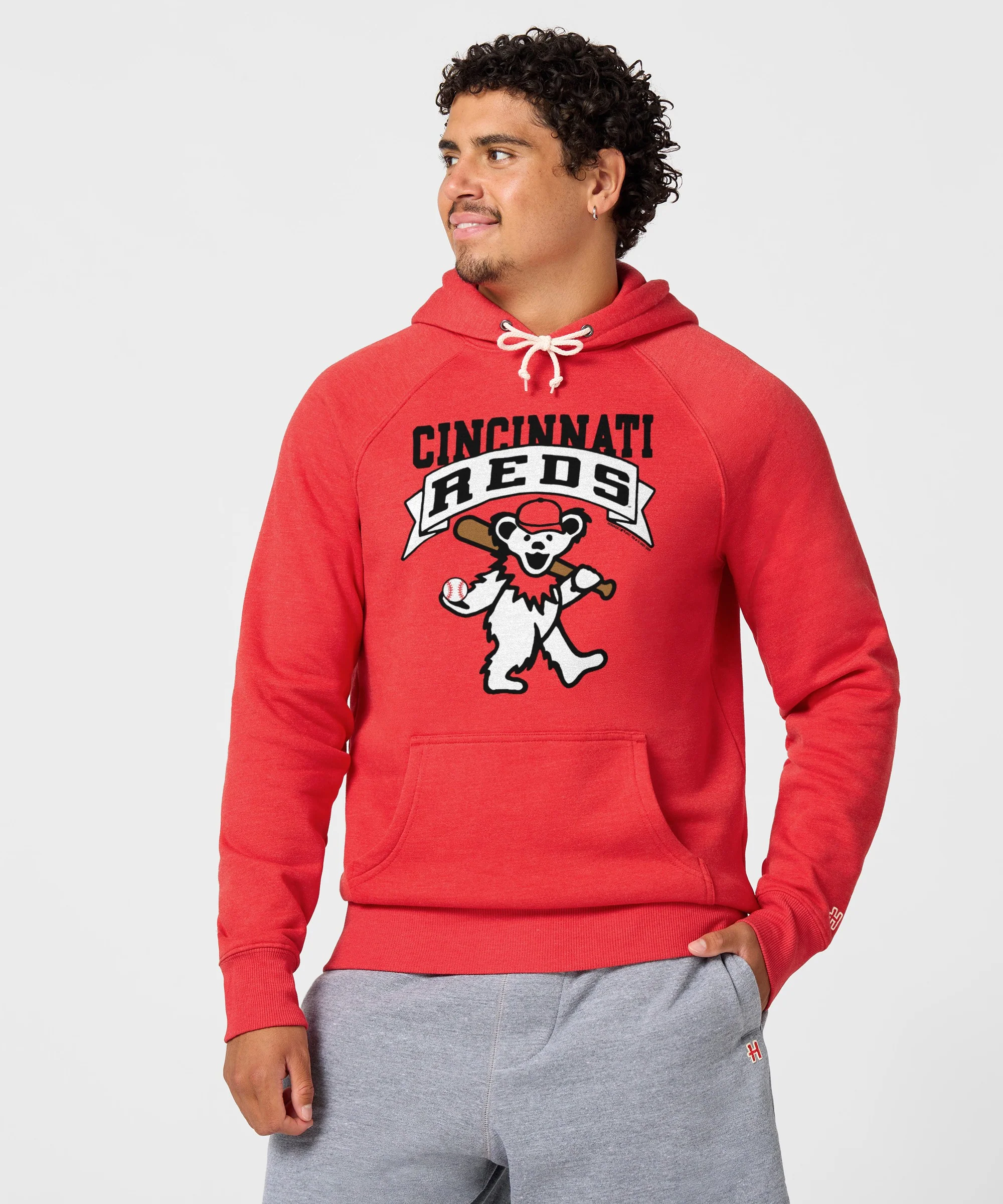 MLB x Grateful Dead x Reds Hoodie - Image 3