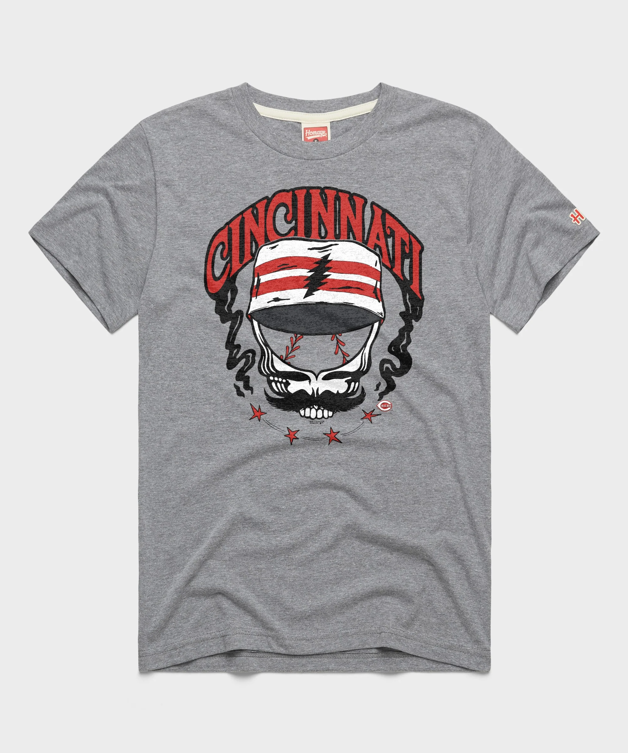 MLB x Grateful Dead x Reds Skull