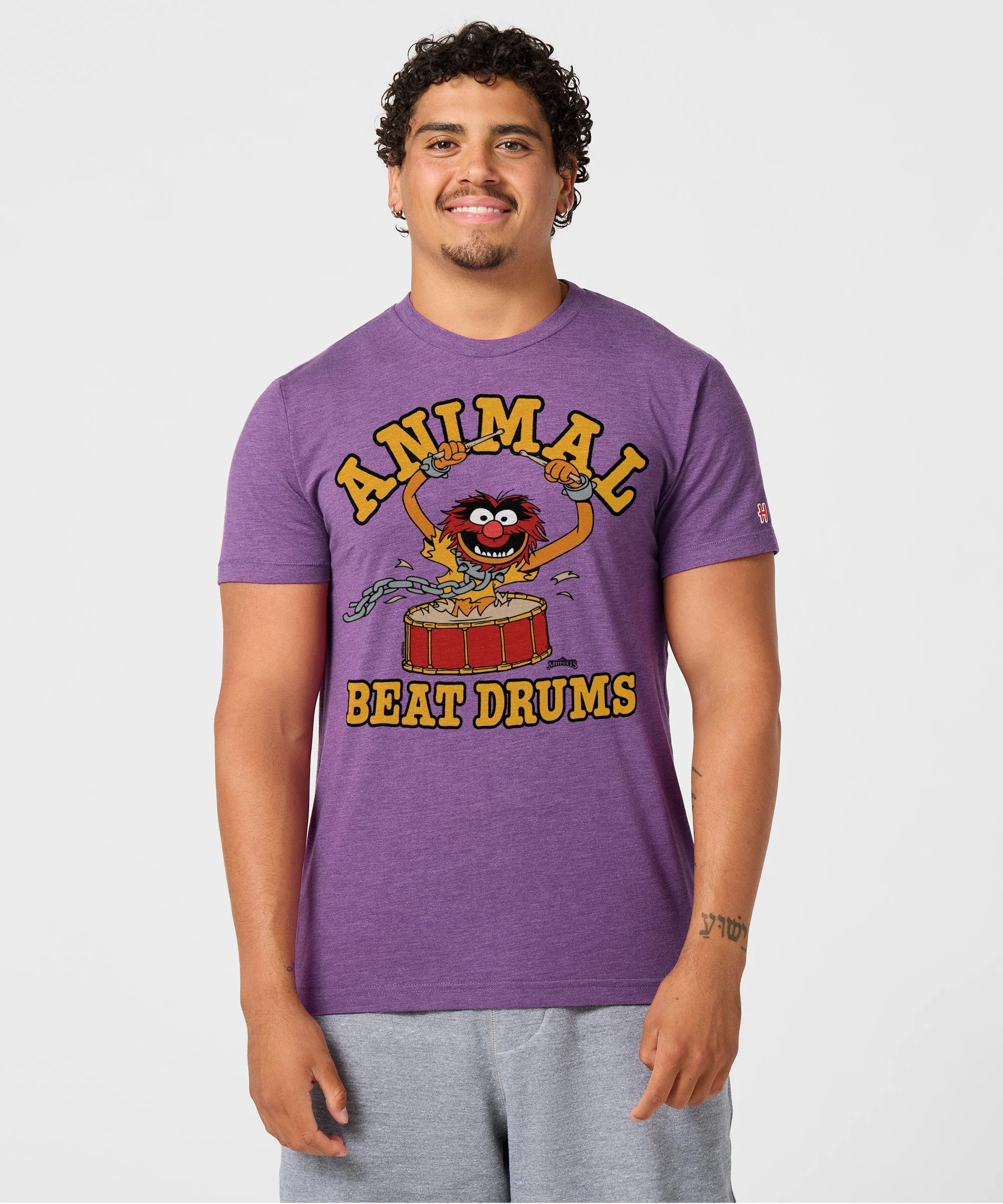 Muppets Animal Beat Drums T-Shirt - Image 3